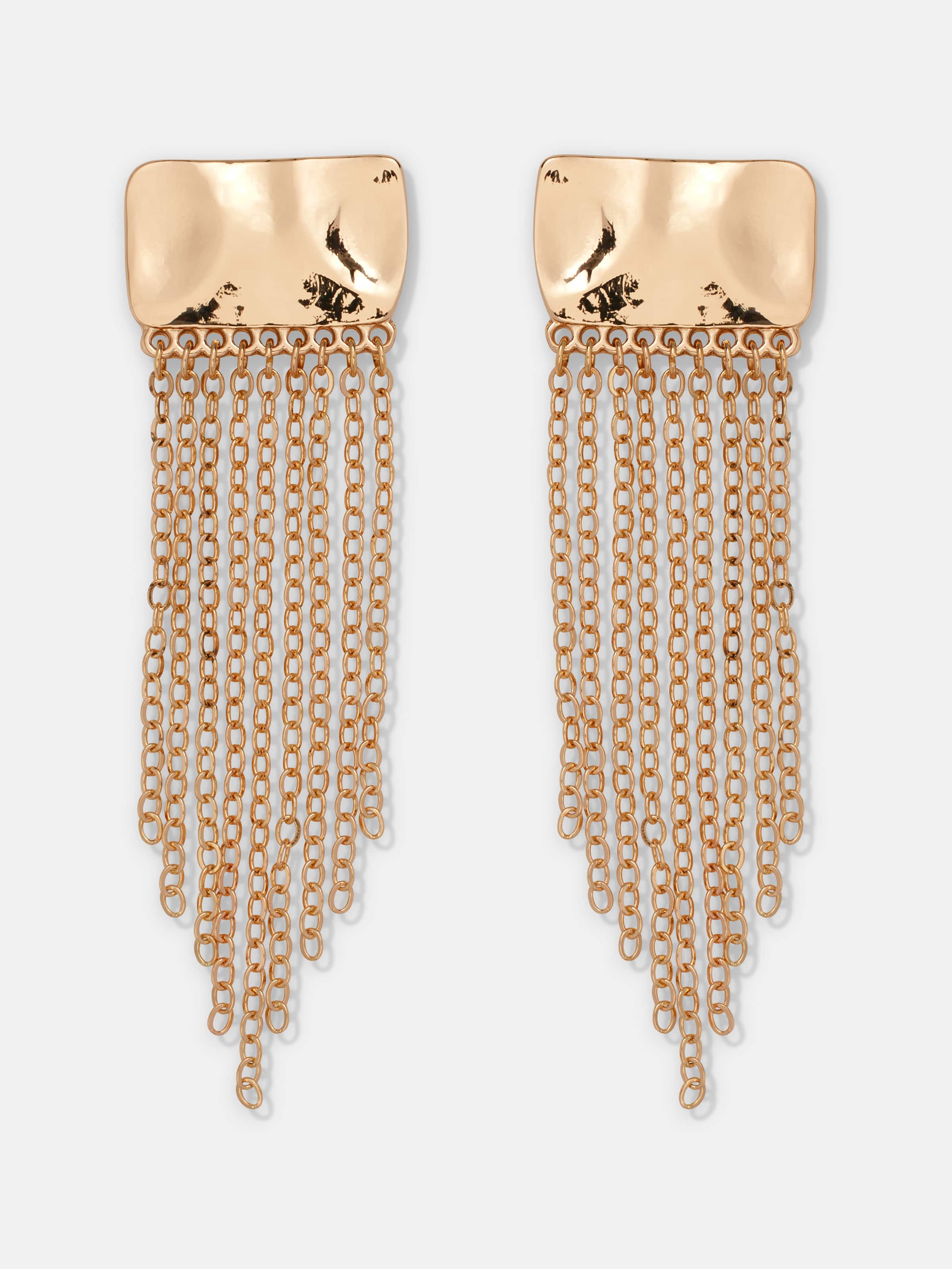 Bronte Statement Chain Earring