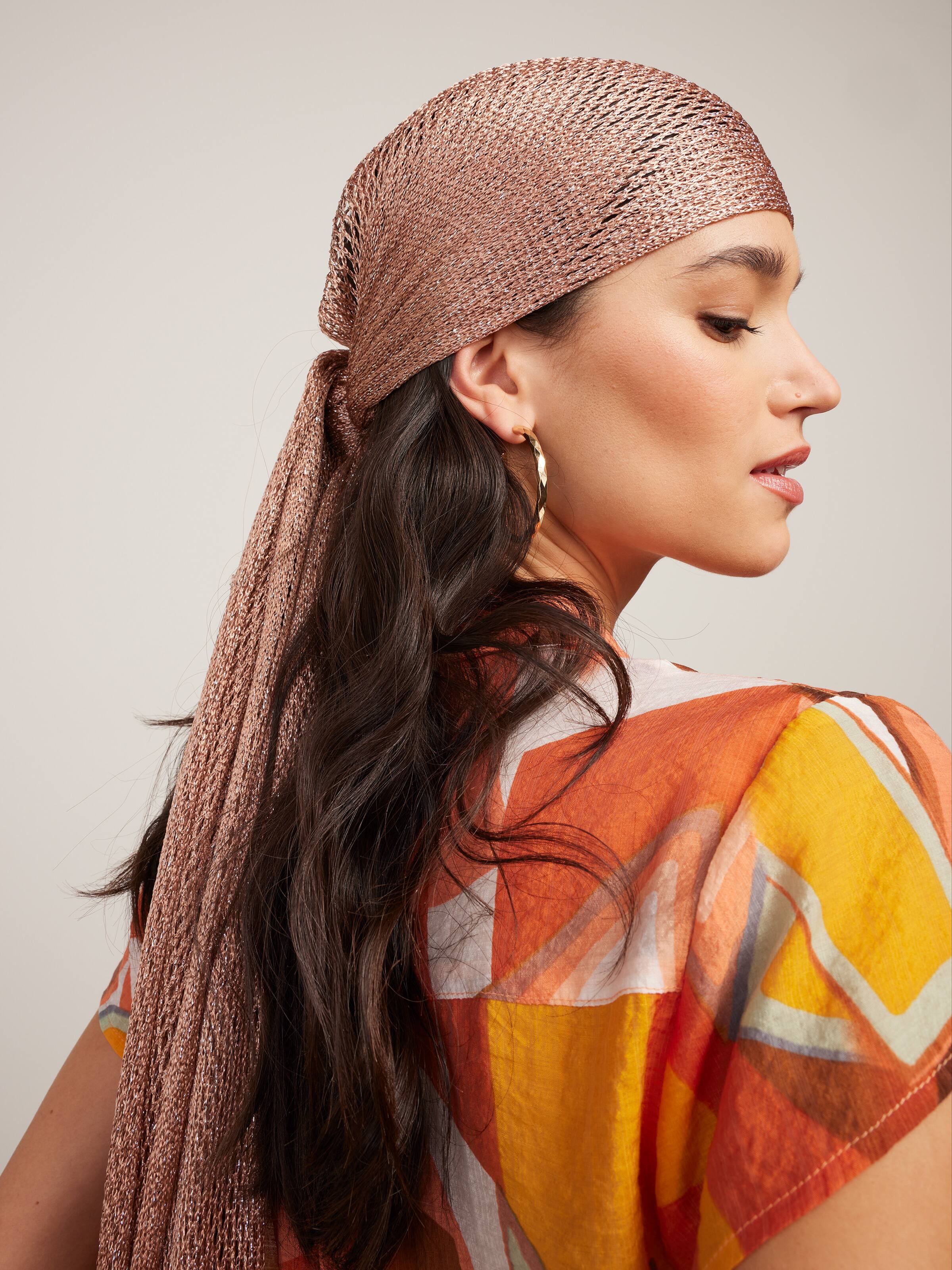 Lurex Weave Scarf