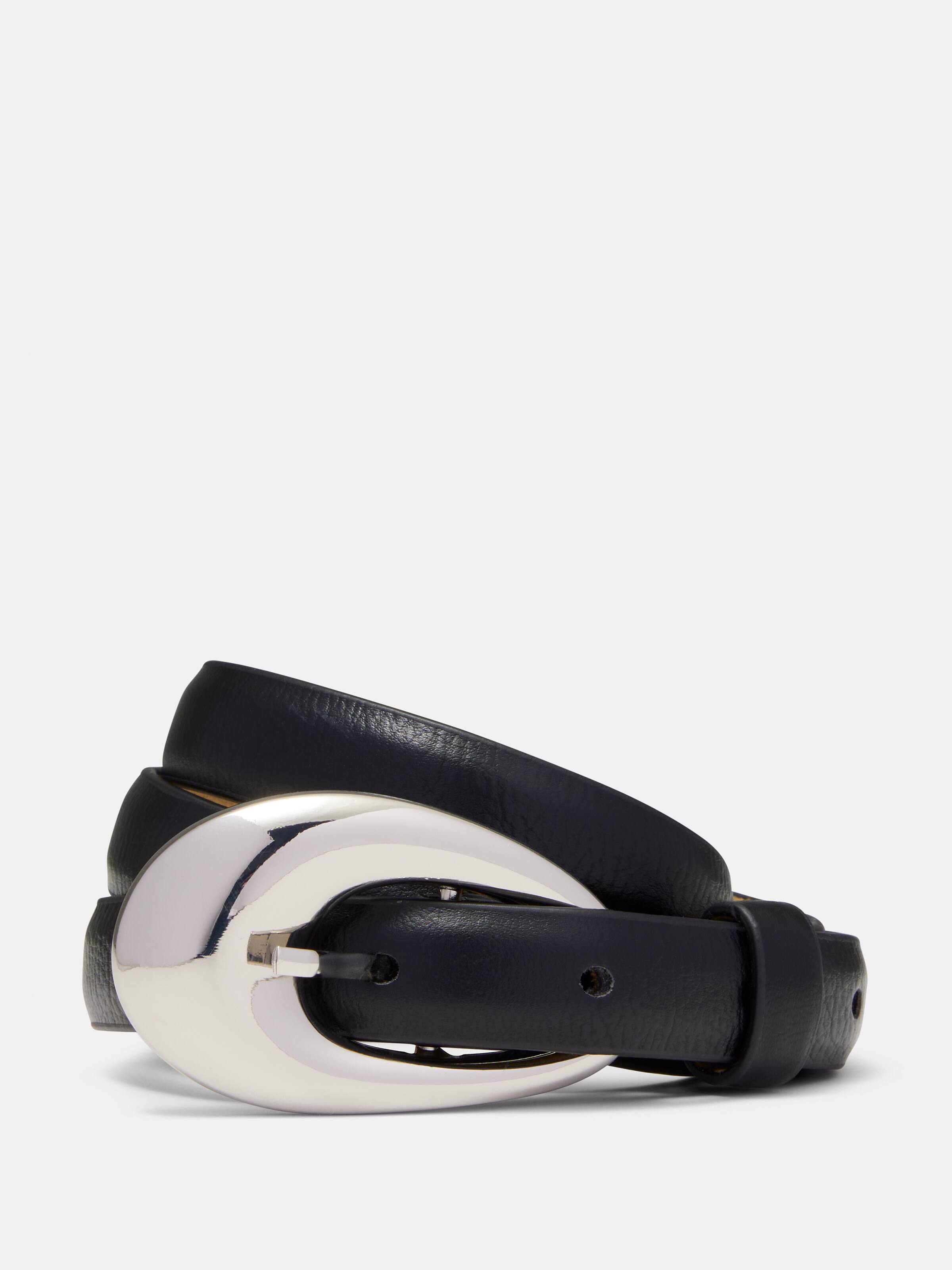 Mandy Oval Buckle Belt