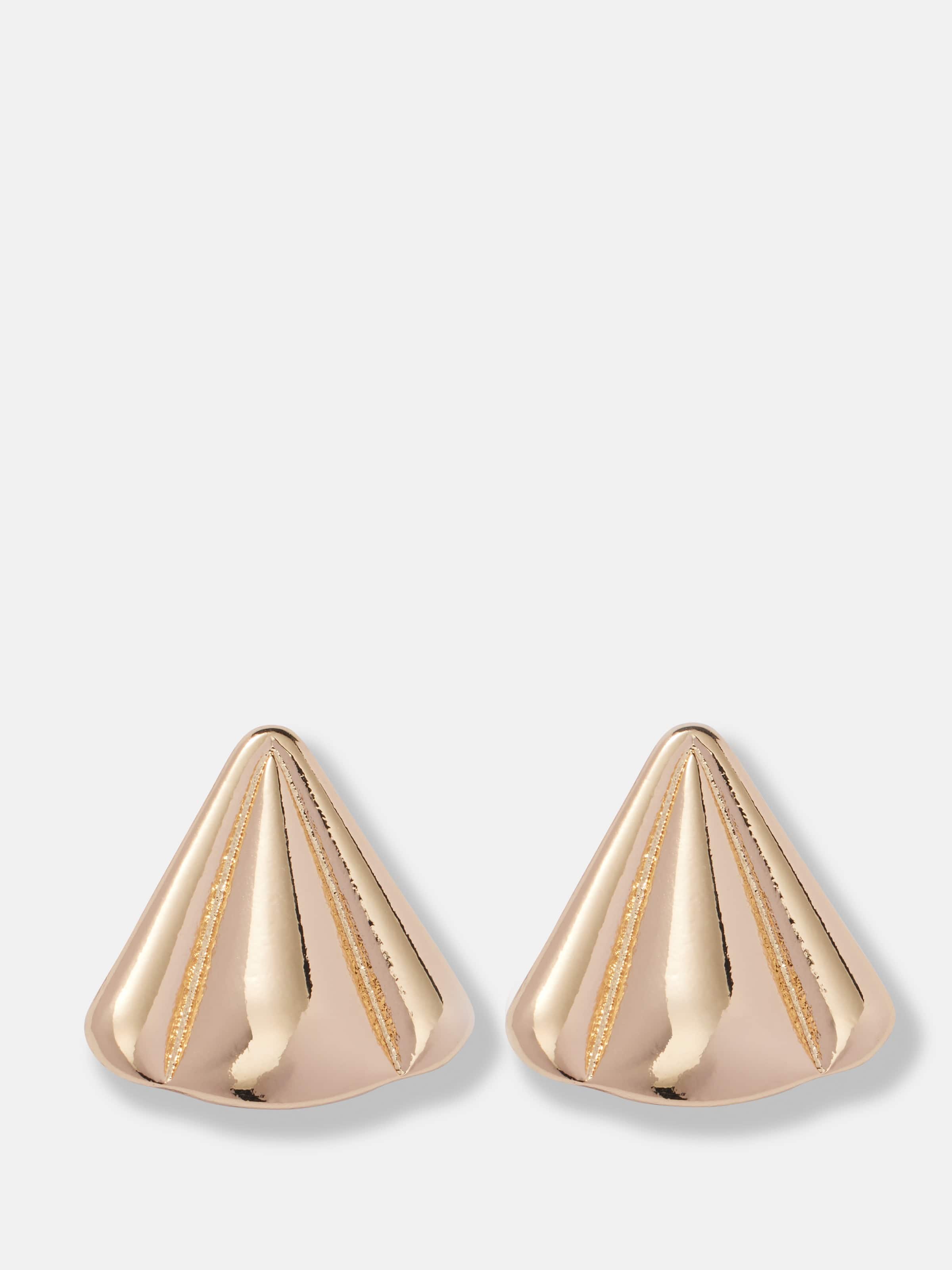 Fiona Triangle Stud Earrings