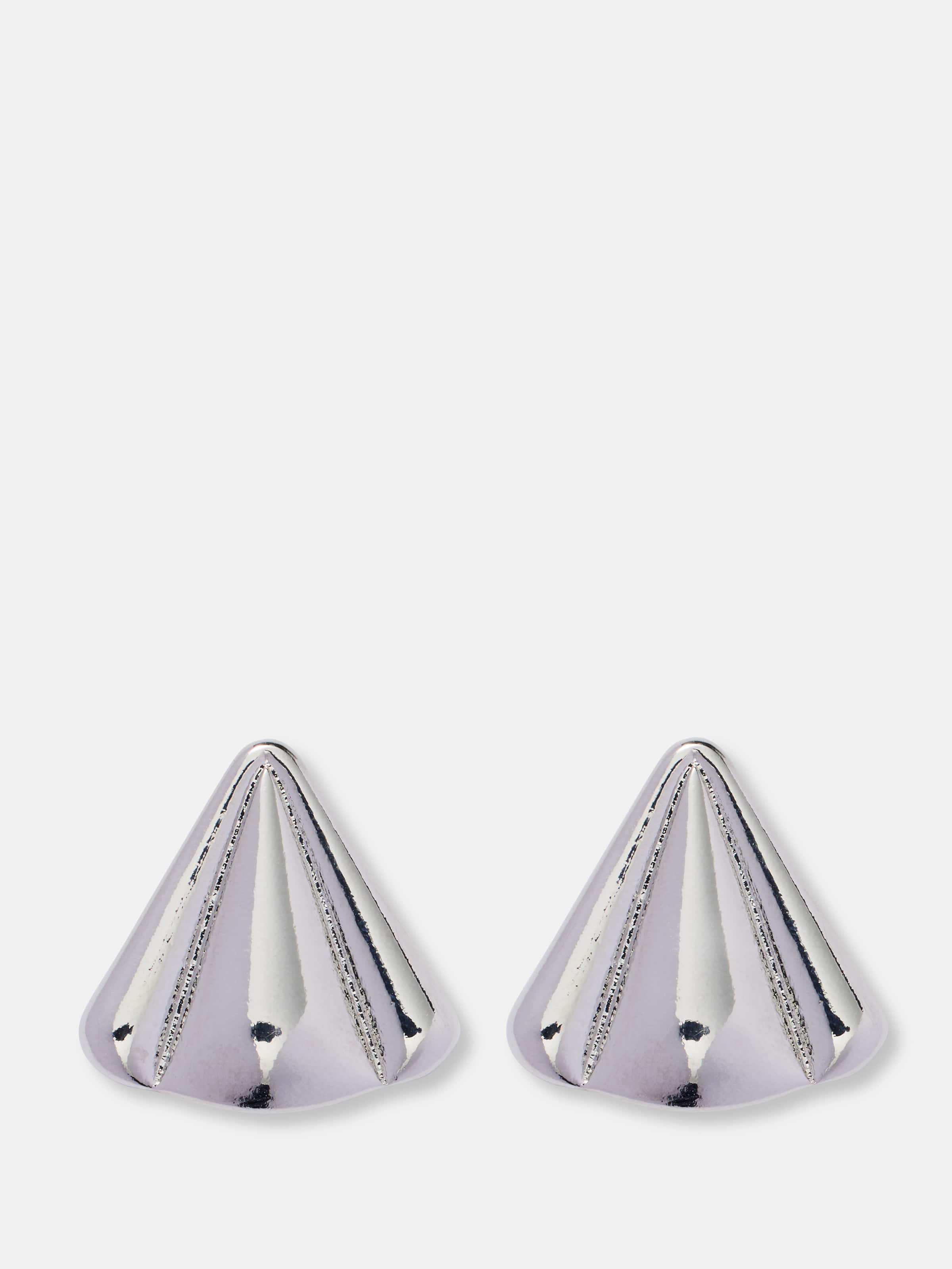 Fiona Triangle Stud Earrings