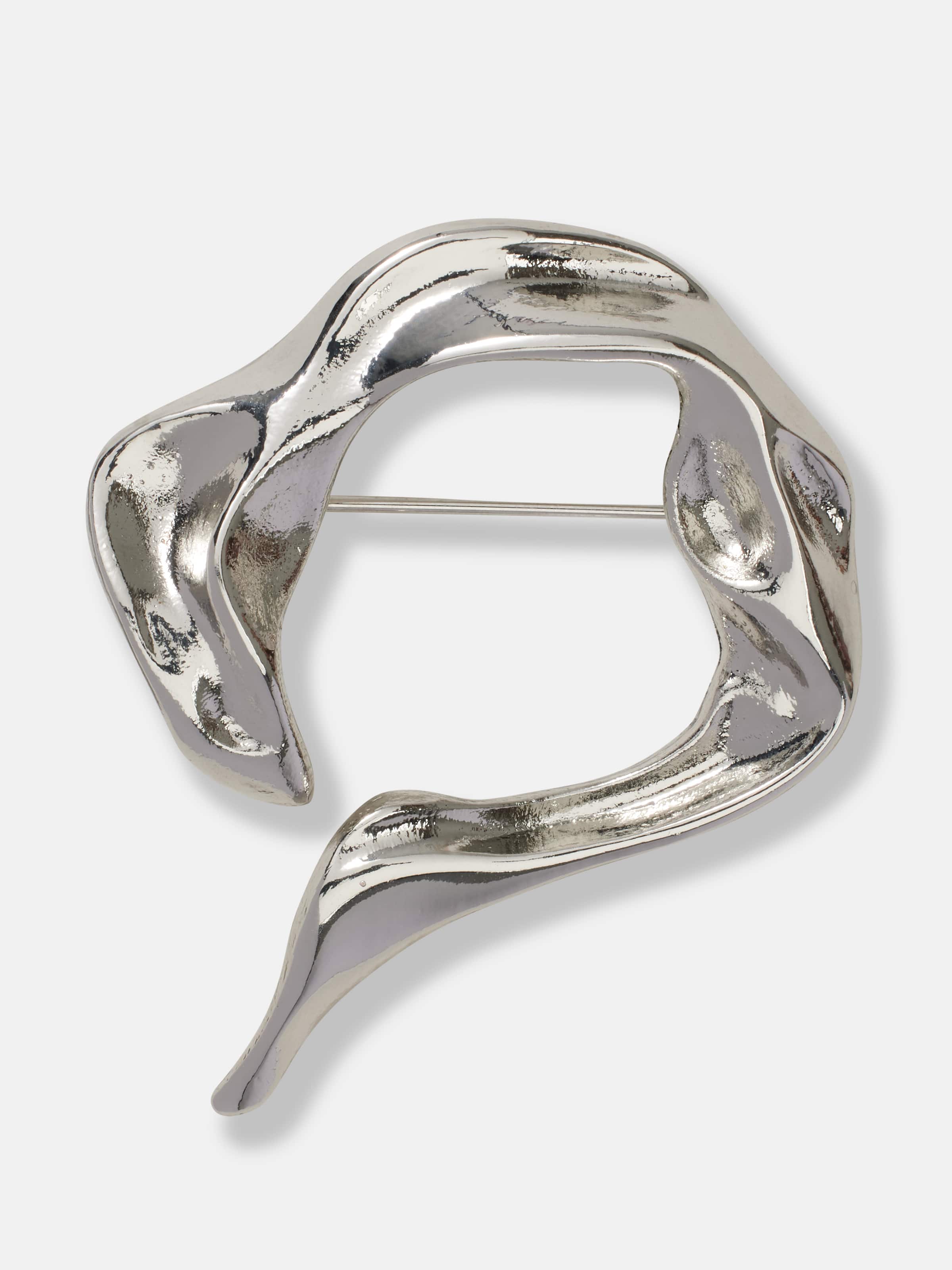 Abstract Circle Brooch