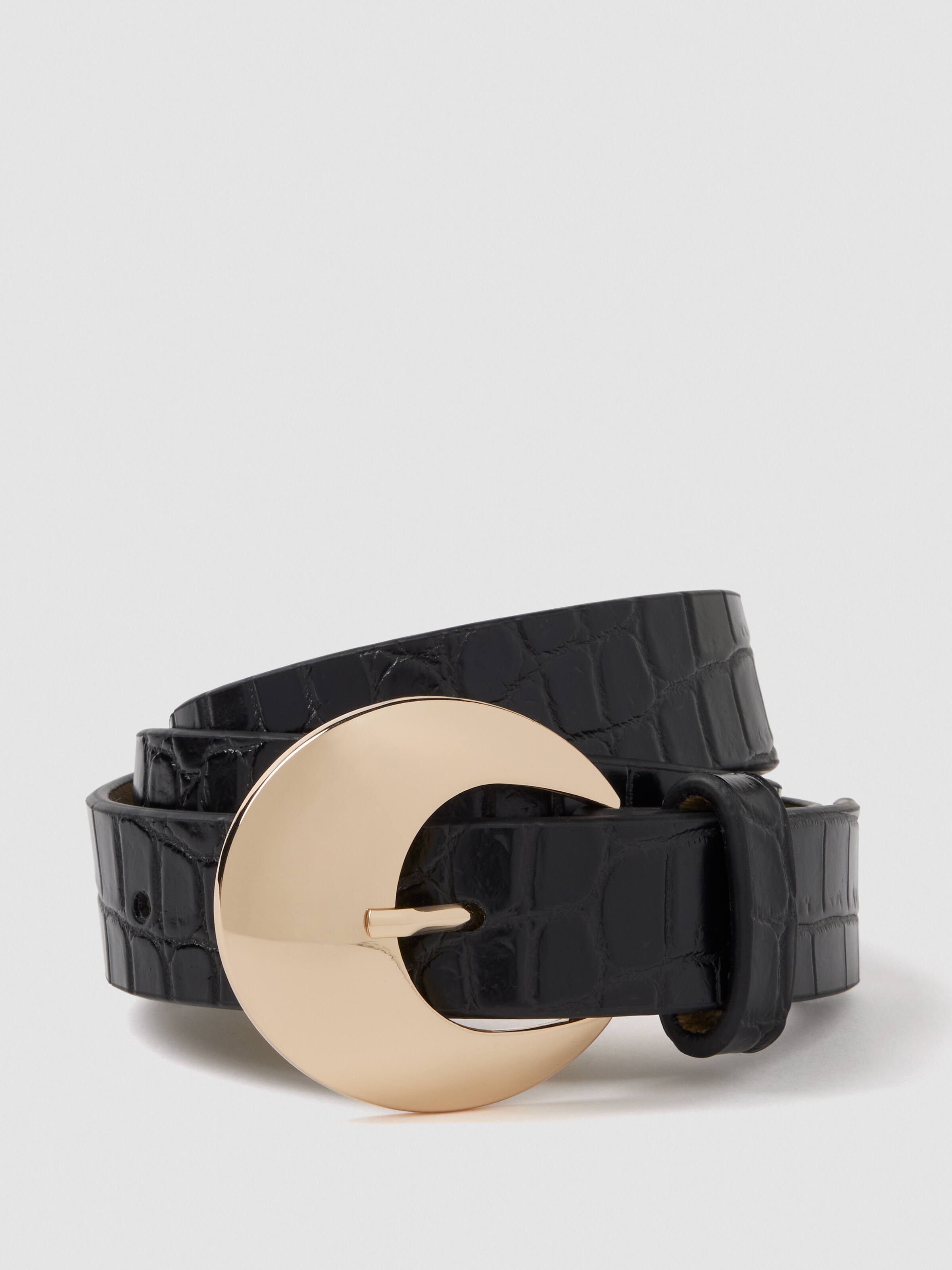 Jenny Curved Buckle Belt