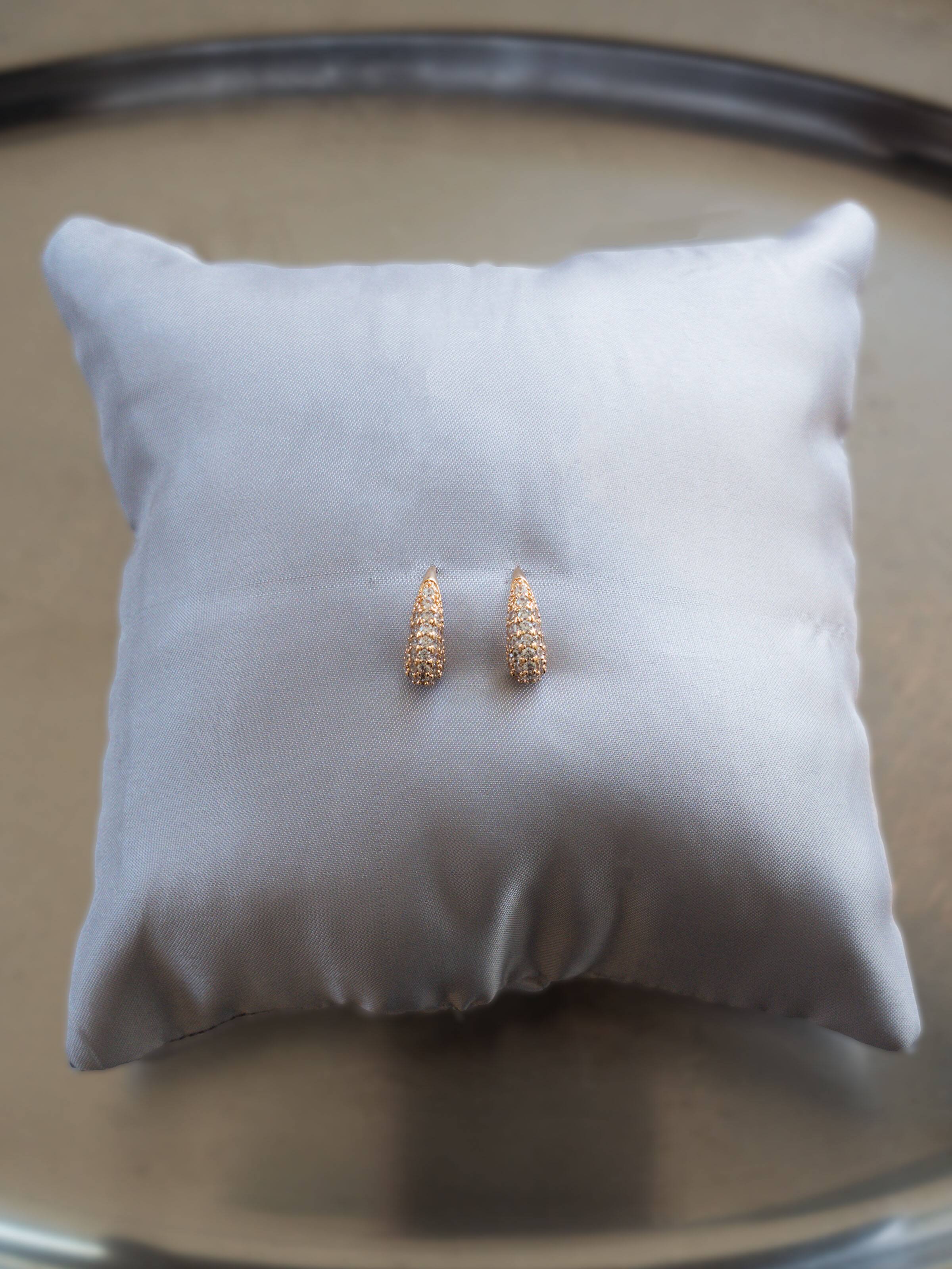 Tara Pave Mini Drop Earrings