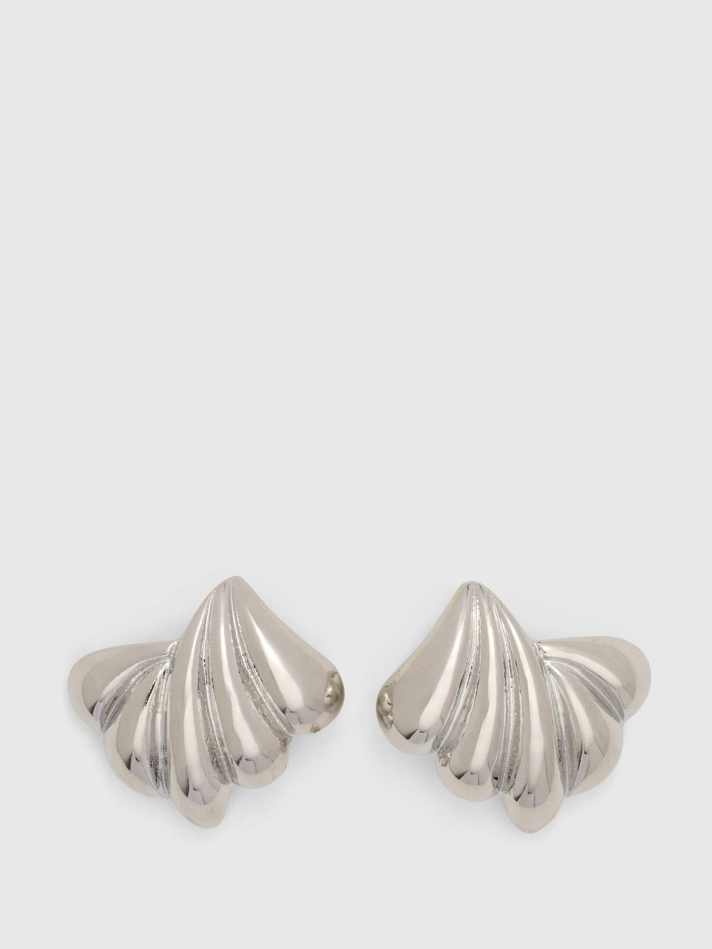 Quinn Fan Stud Earrings