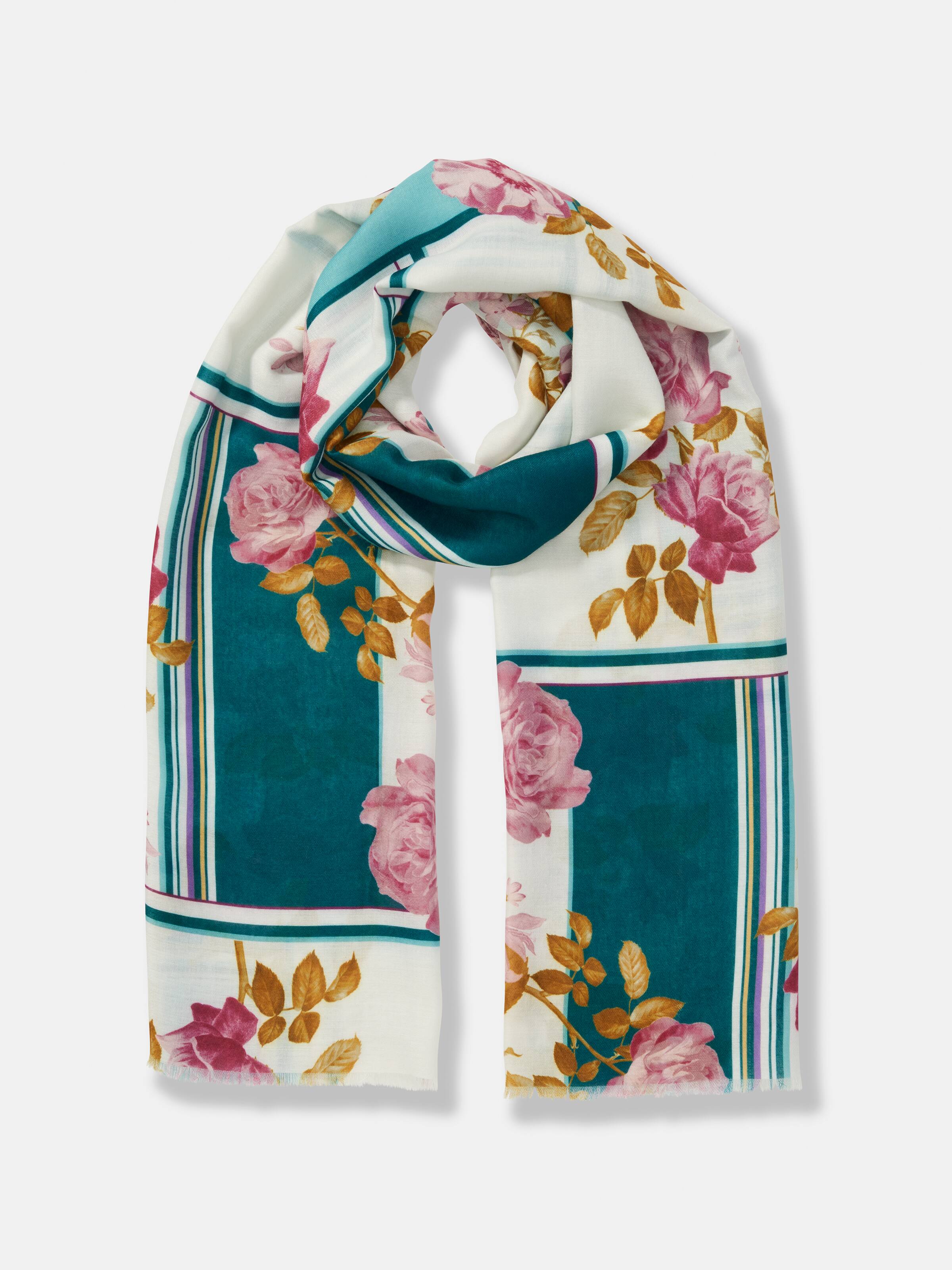Rose Splice Lightweight Scarf