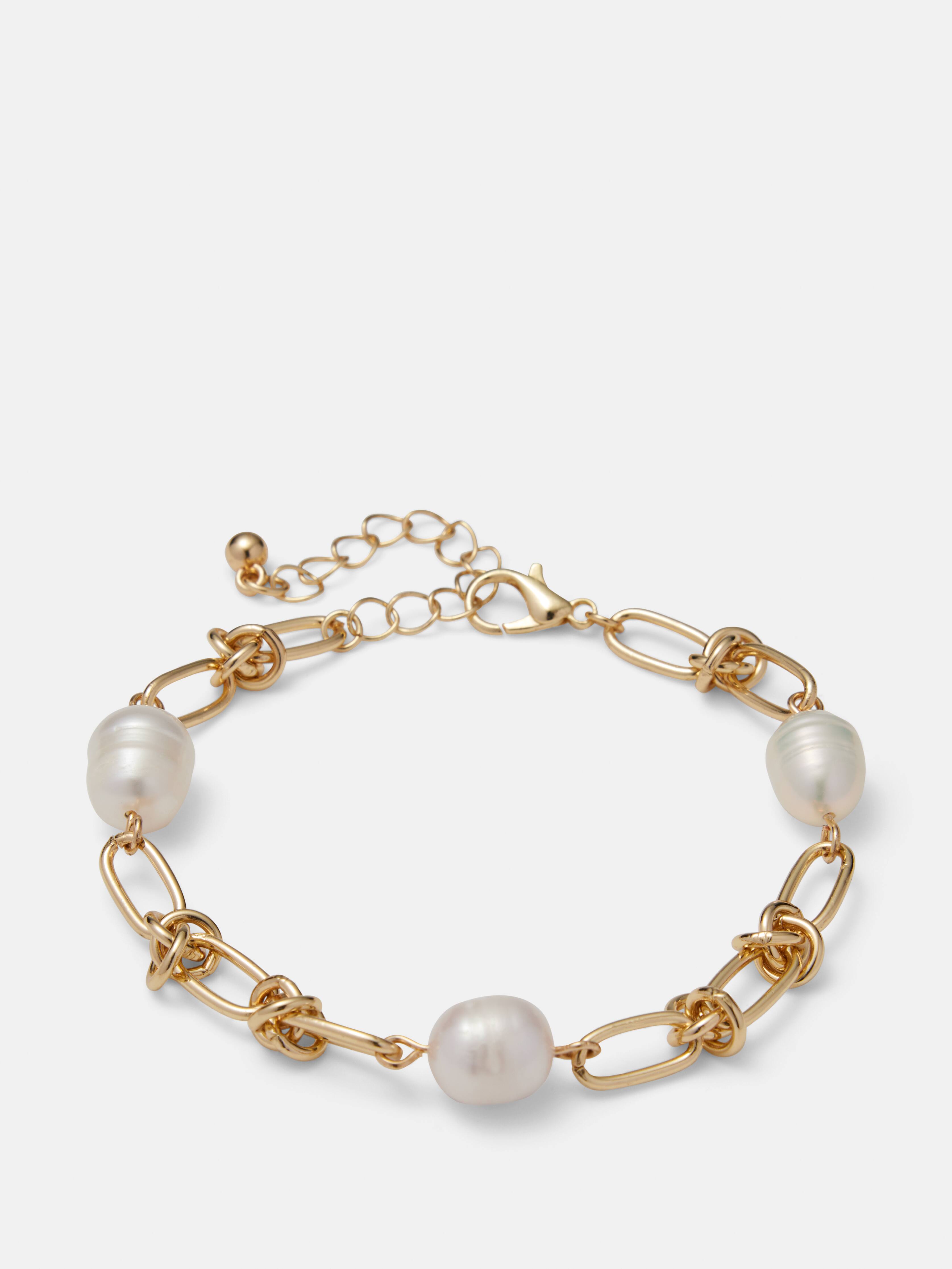 Cora Pearl Chain Bracelet