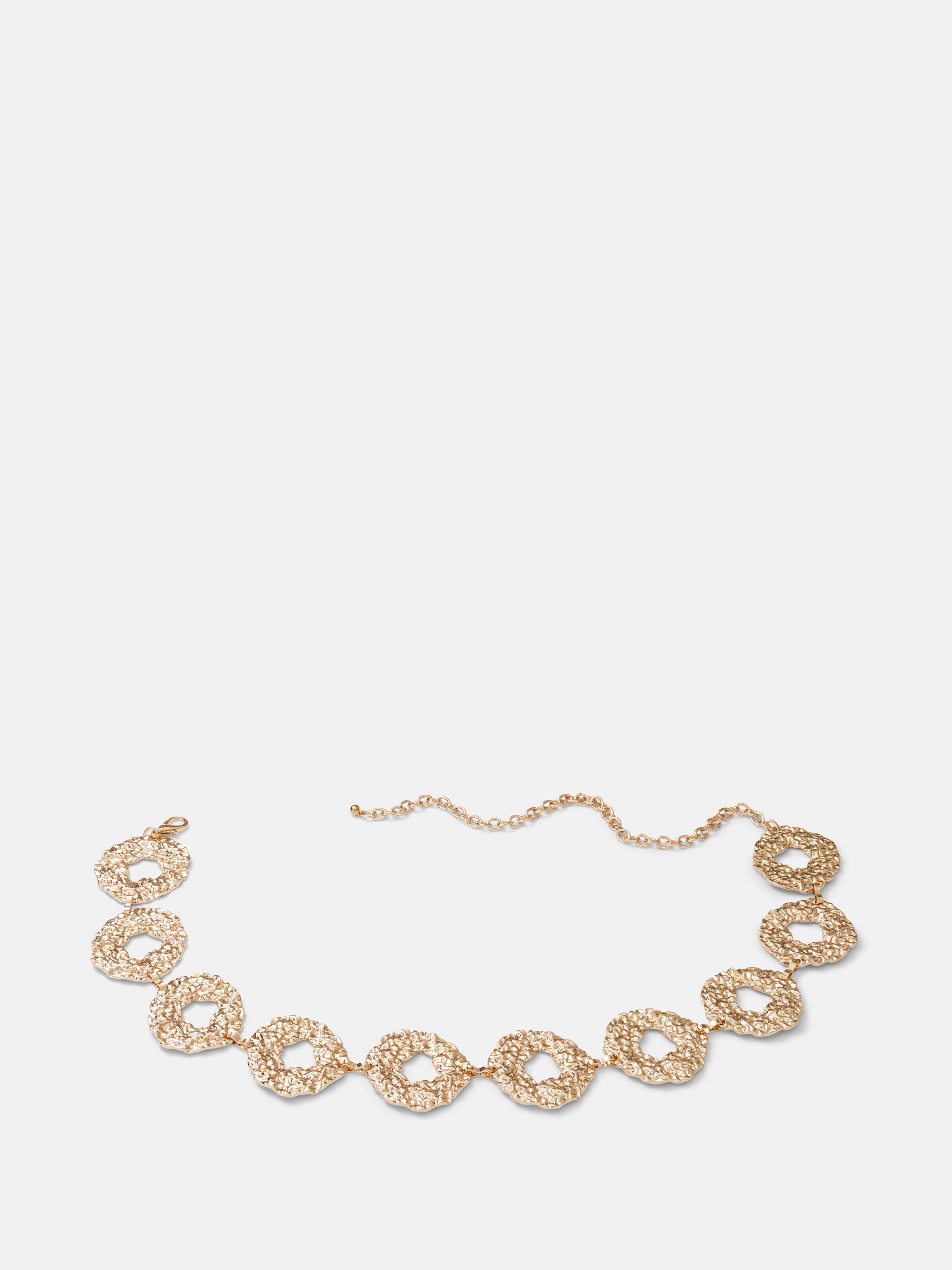 Anika Abstract Link Chain Belt