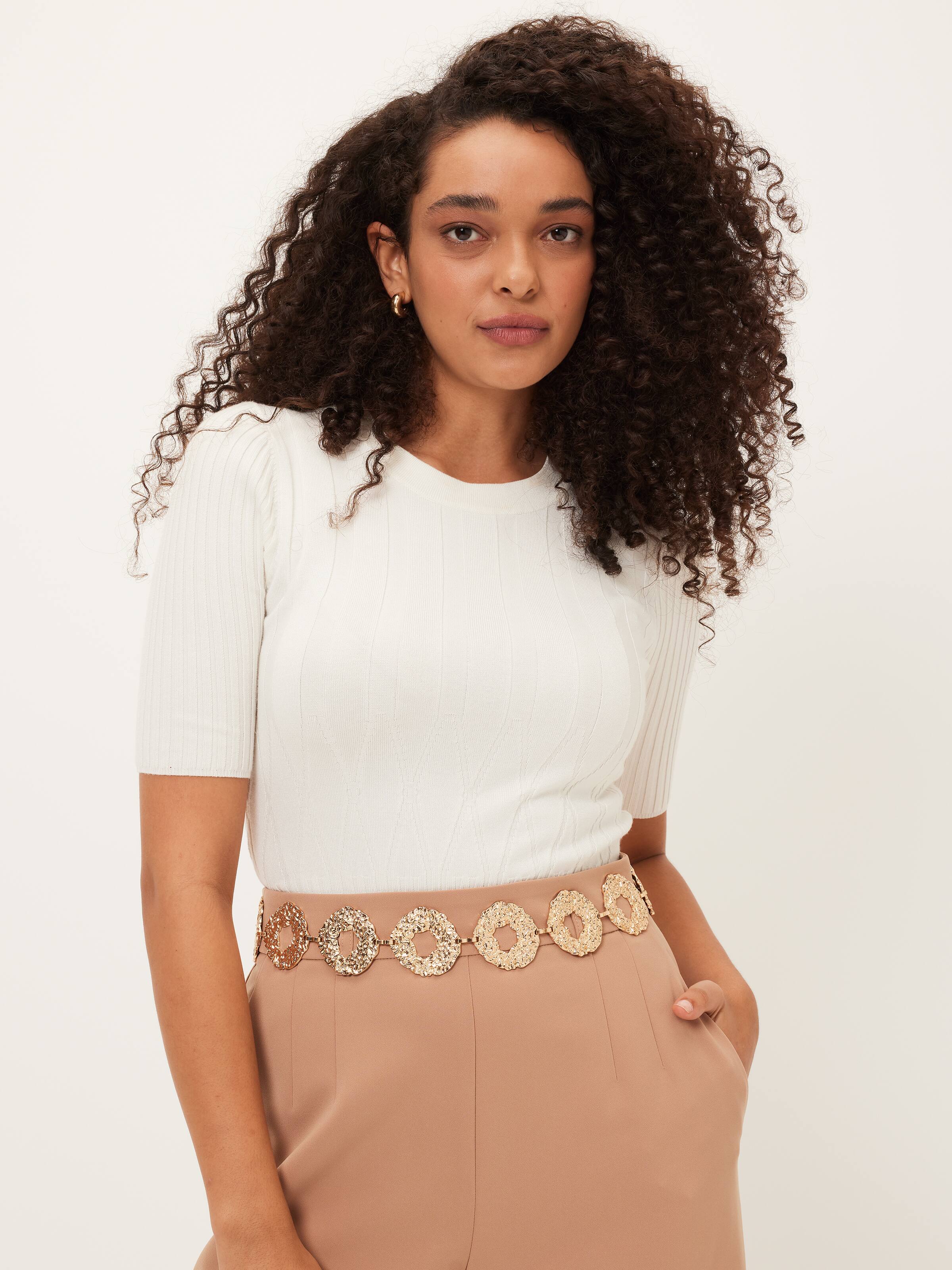 Anika Abstract Link Chain Belt
