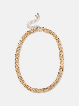 Suki Square Chain Double Necklace