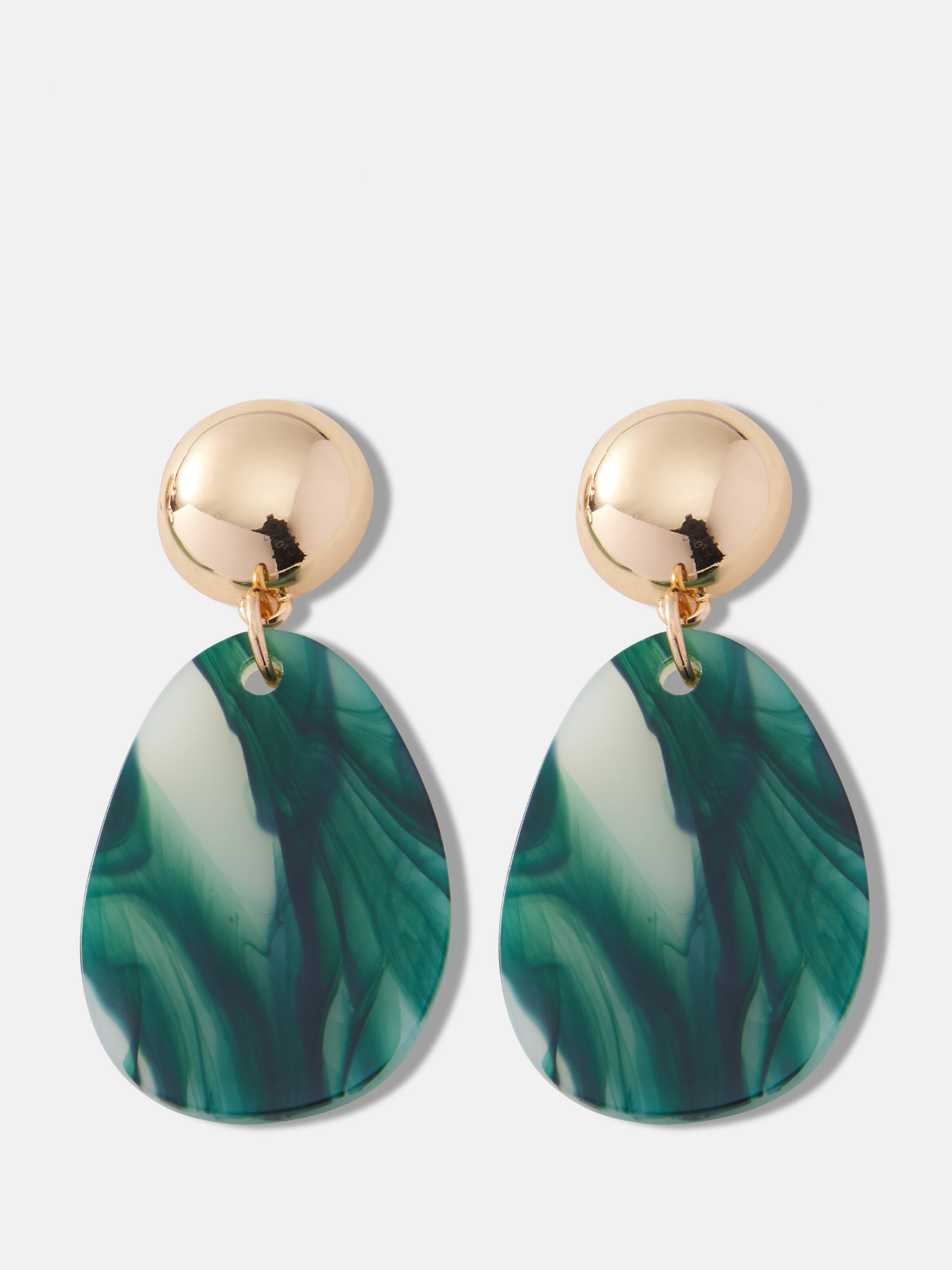 Maria Marbled Earings