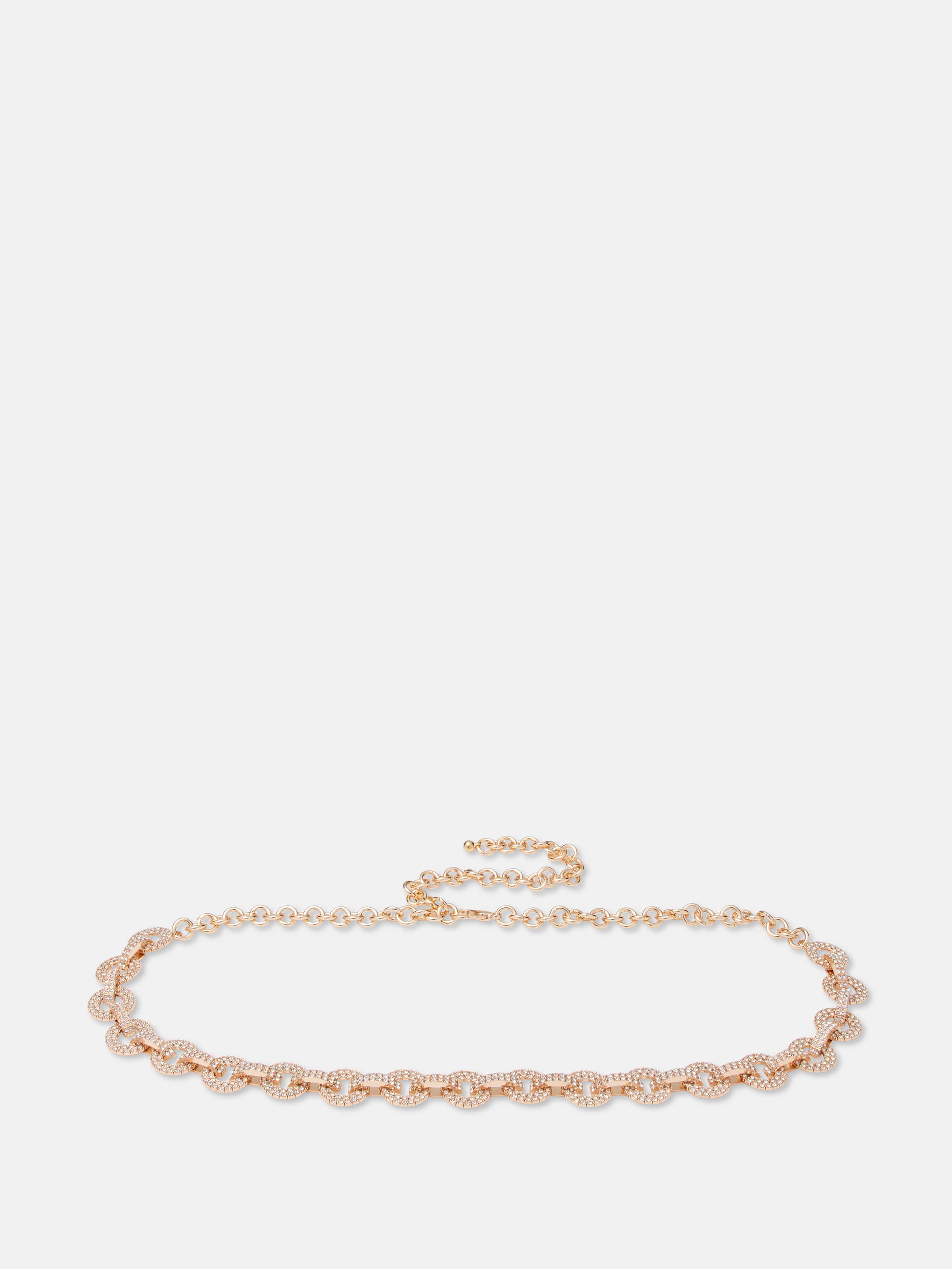 Stevie Diamante Chain Belt