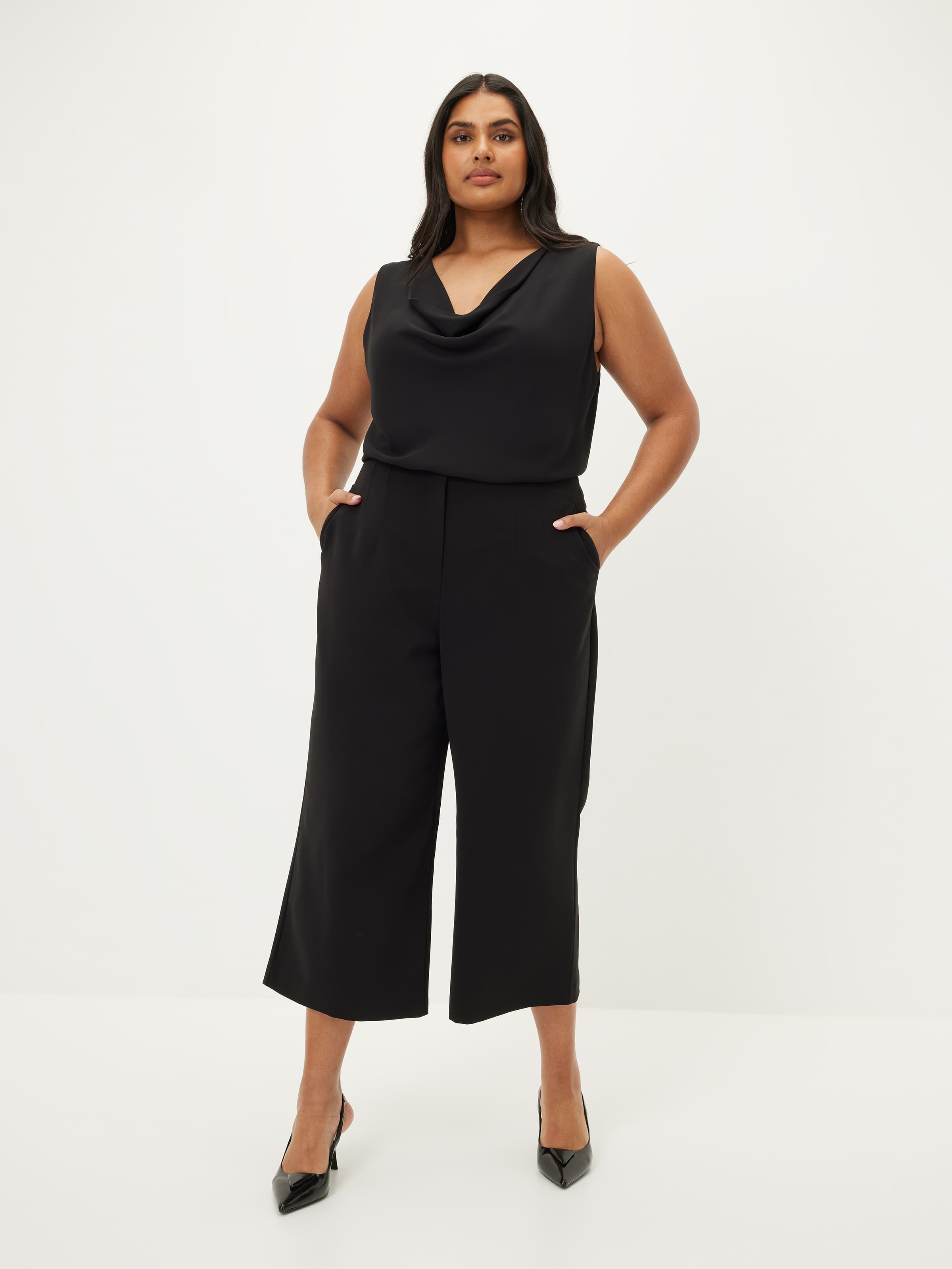 Curve Soho High Waist Culotte