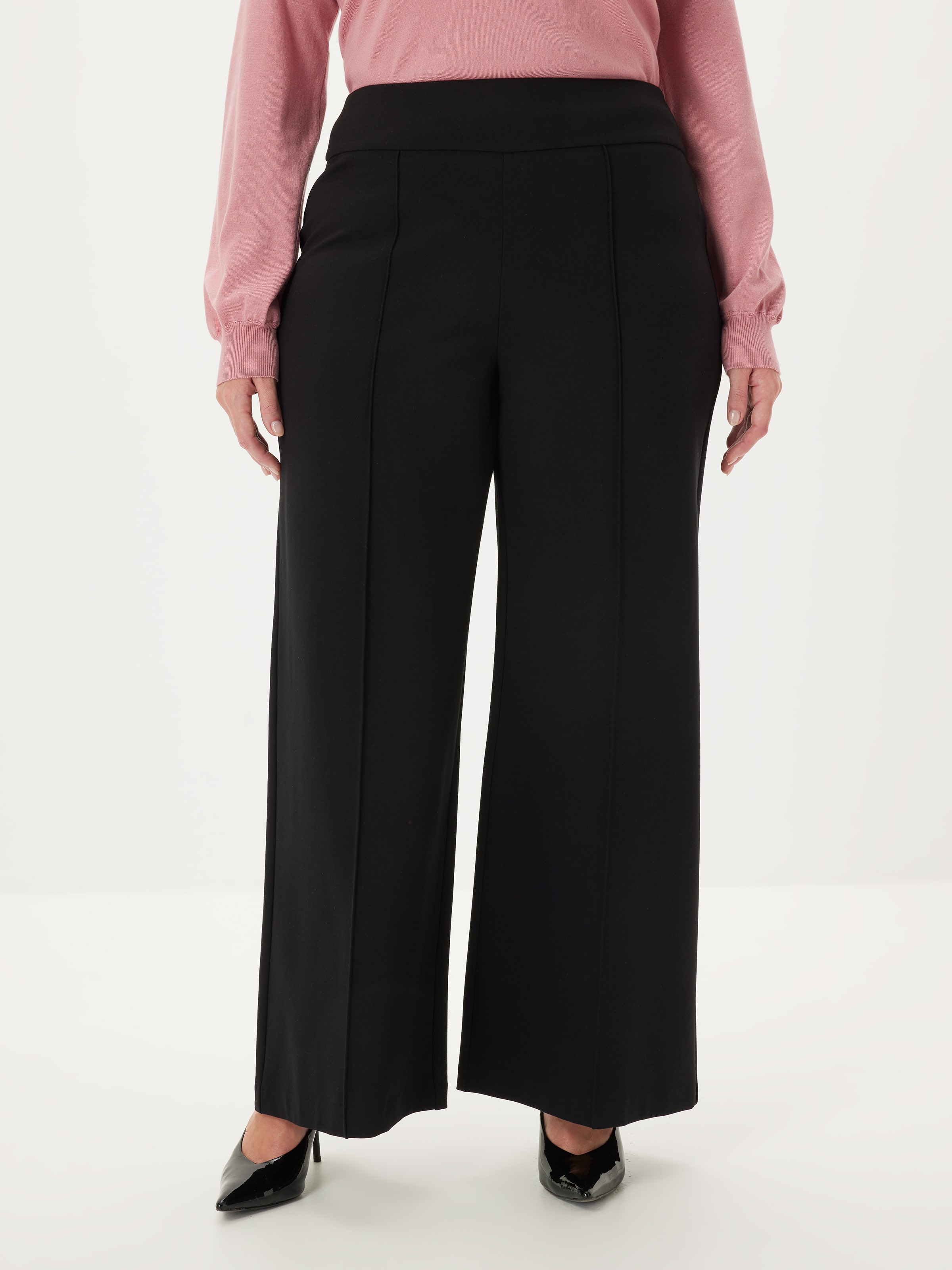 Curve Peppa Wideleg Ponte Pant