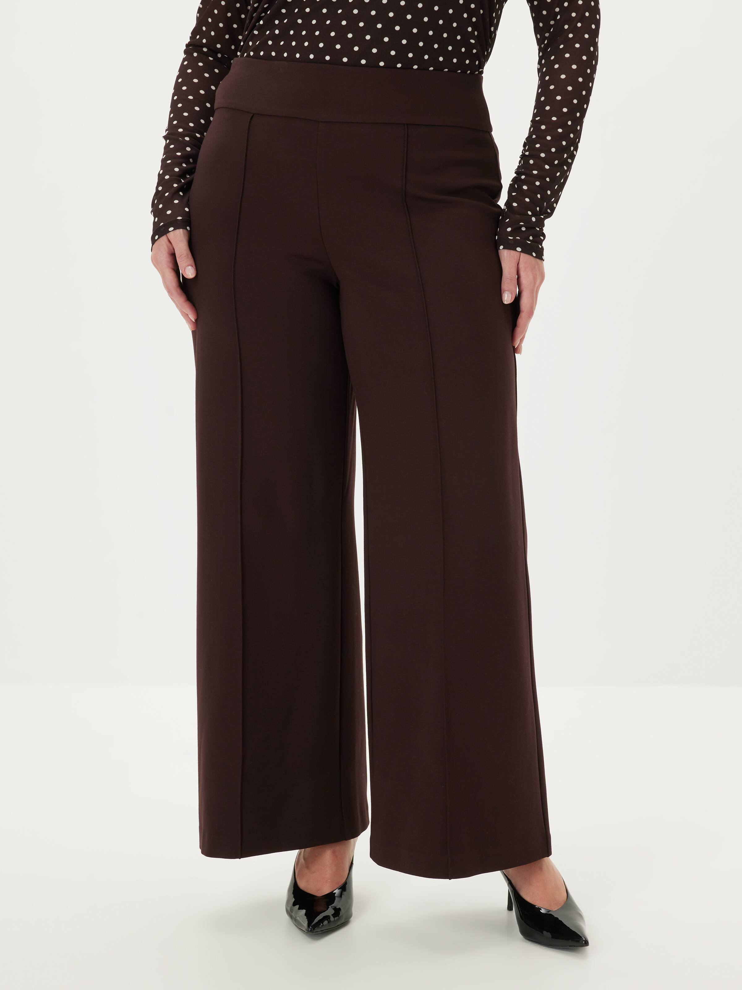 Curve Peppa Wideleg Ponte Pant