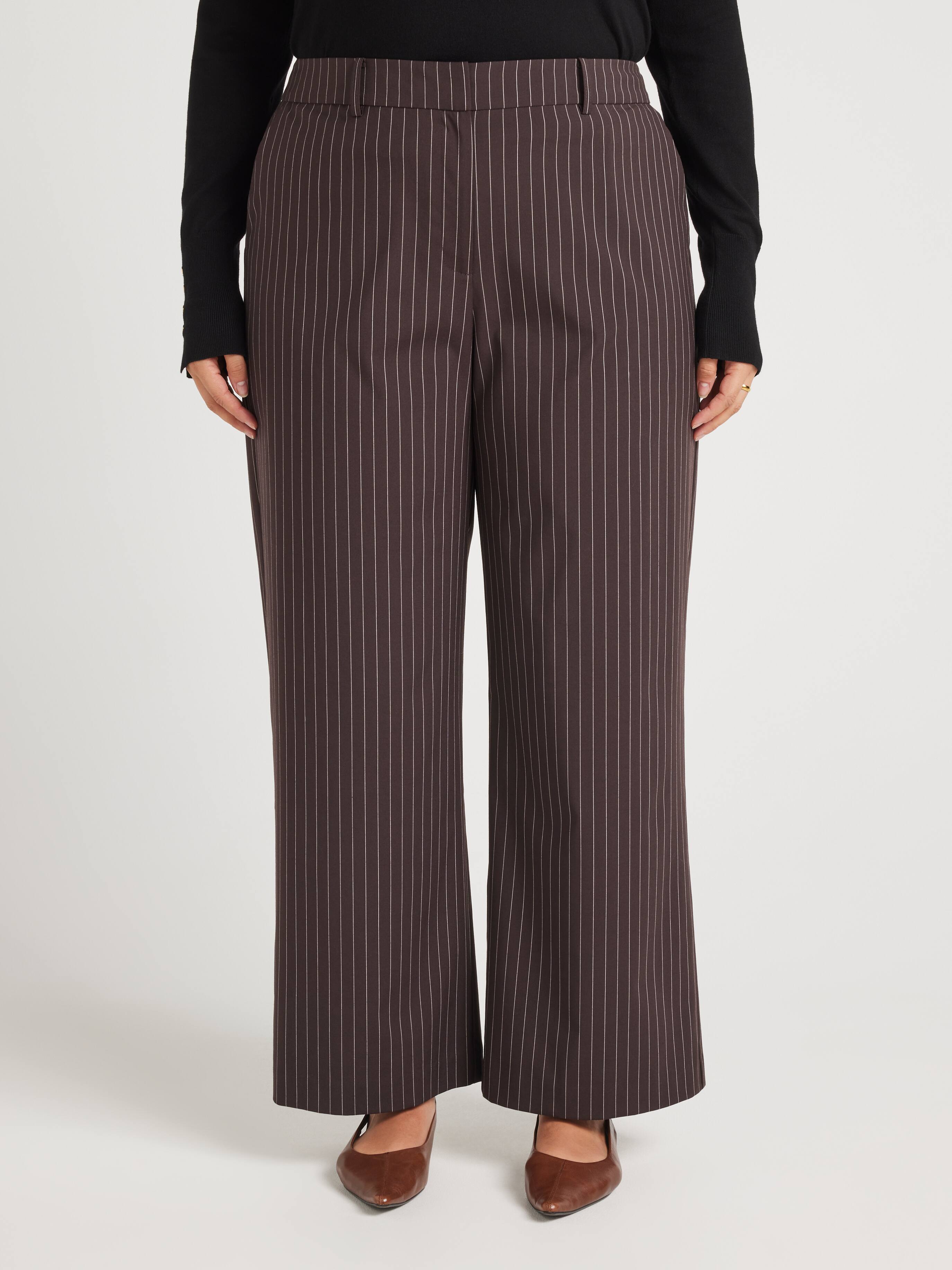 Curve Hung Up Pinstripe Pant