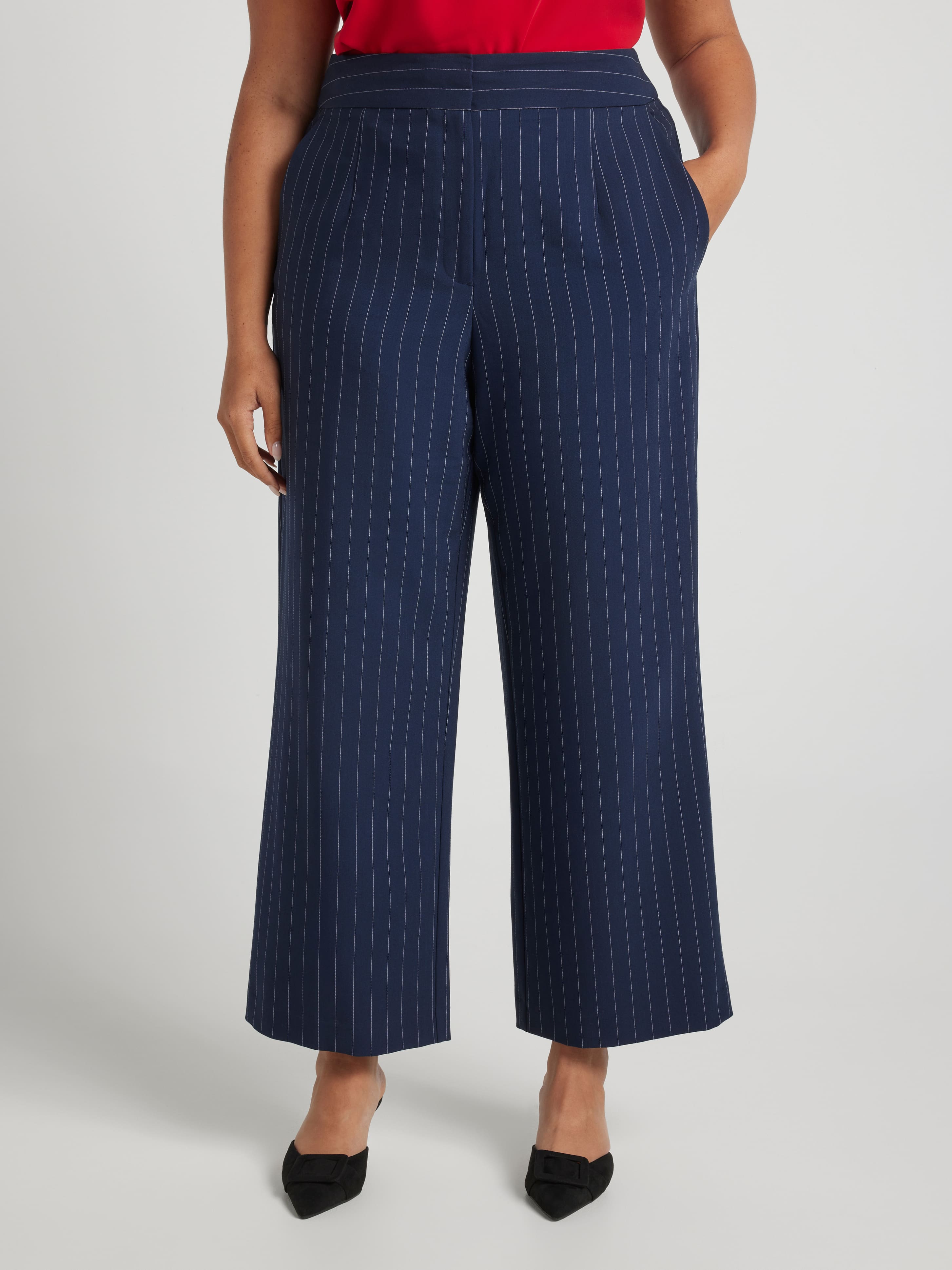 Curve Set The Tone Wide Leg Pant