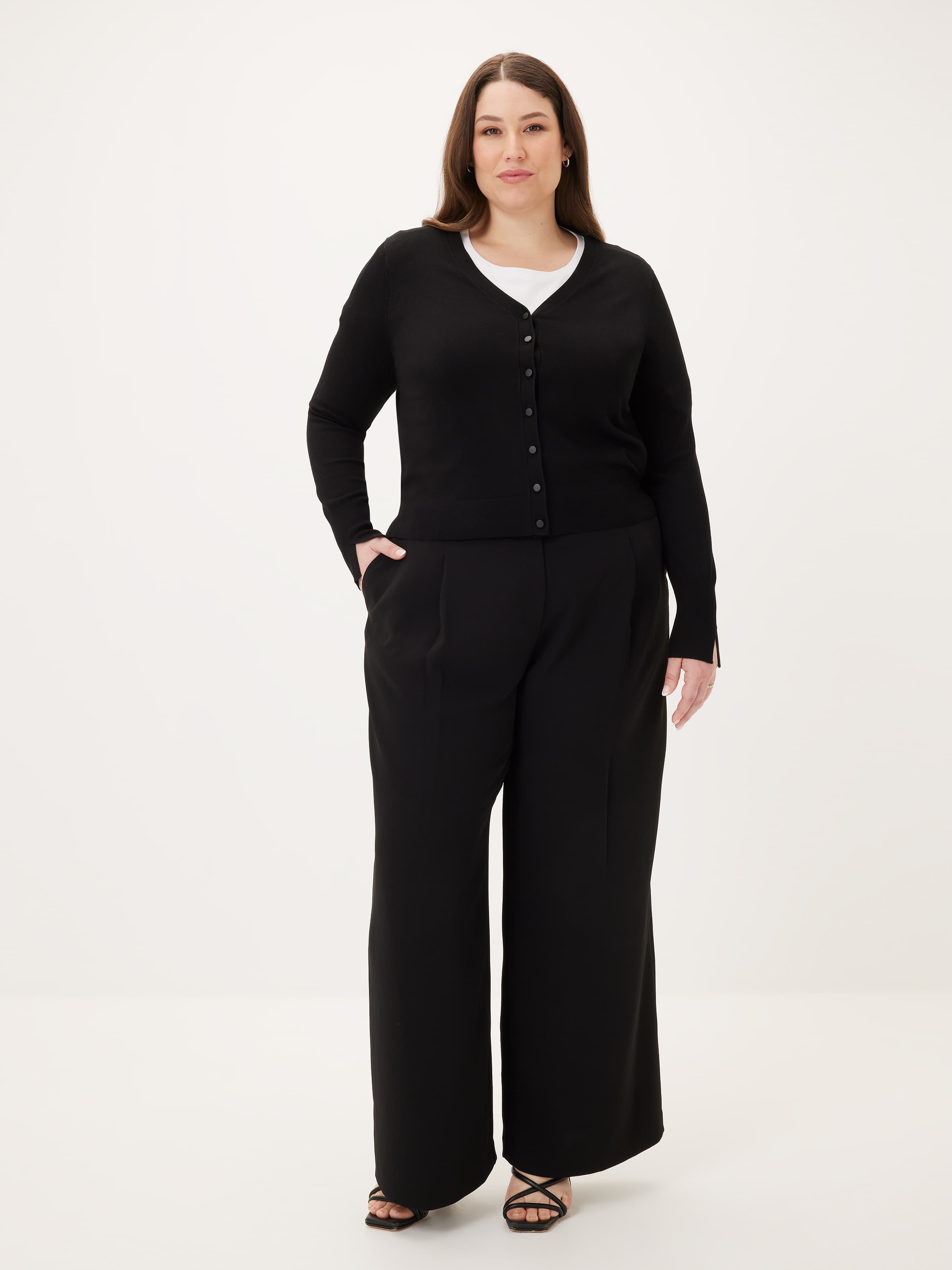 Curve Tilly V Neck Cardigan