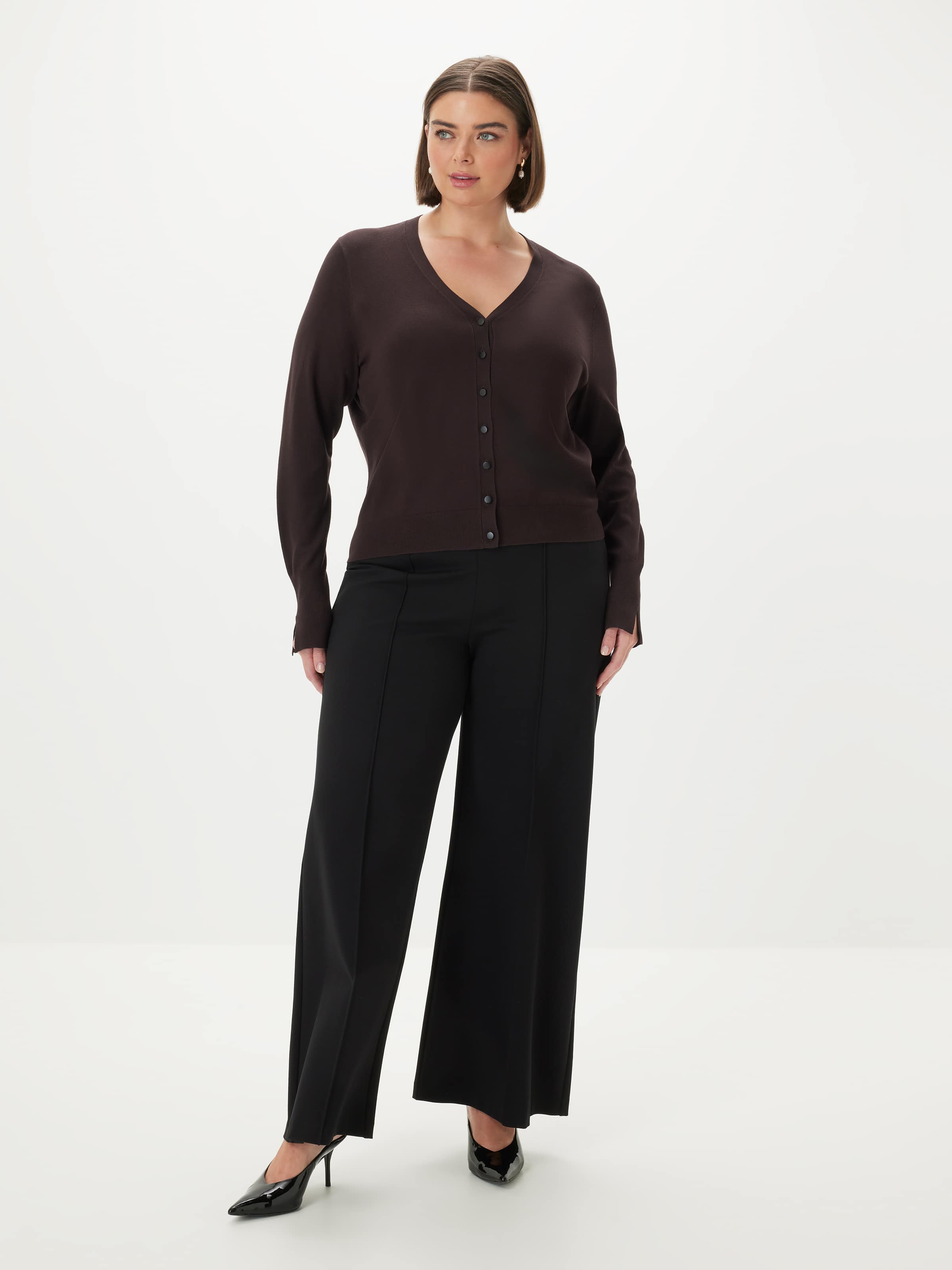 Curve Tilly V Neck Cardigan