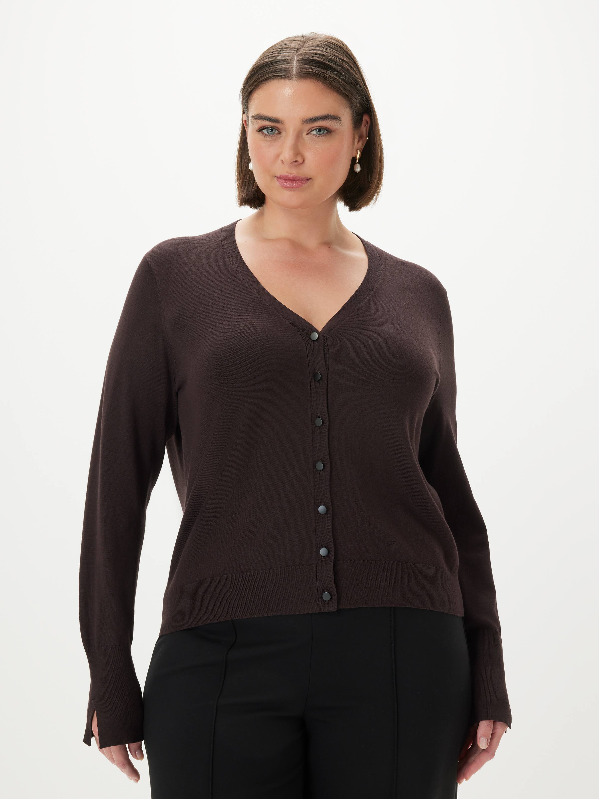 Curve Tilly V Neck Cardigan