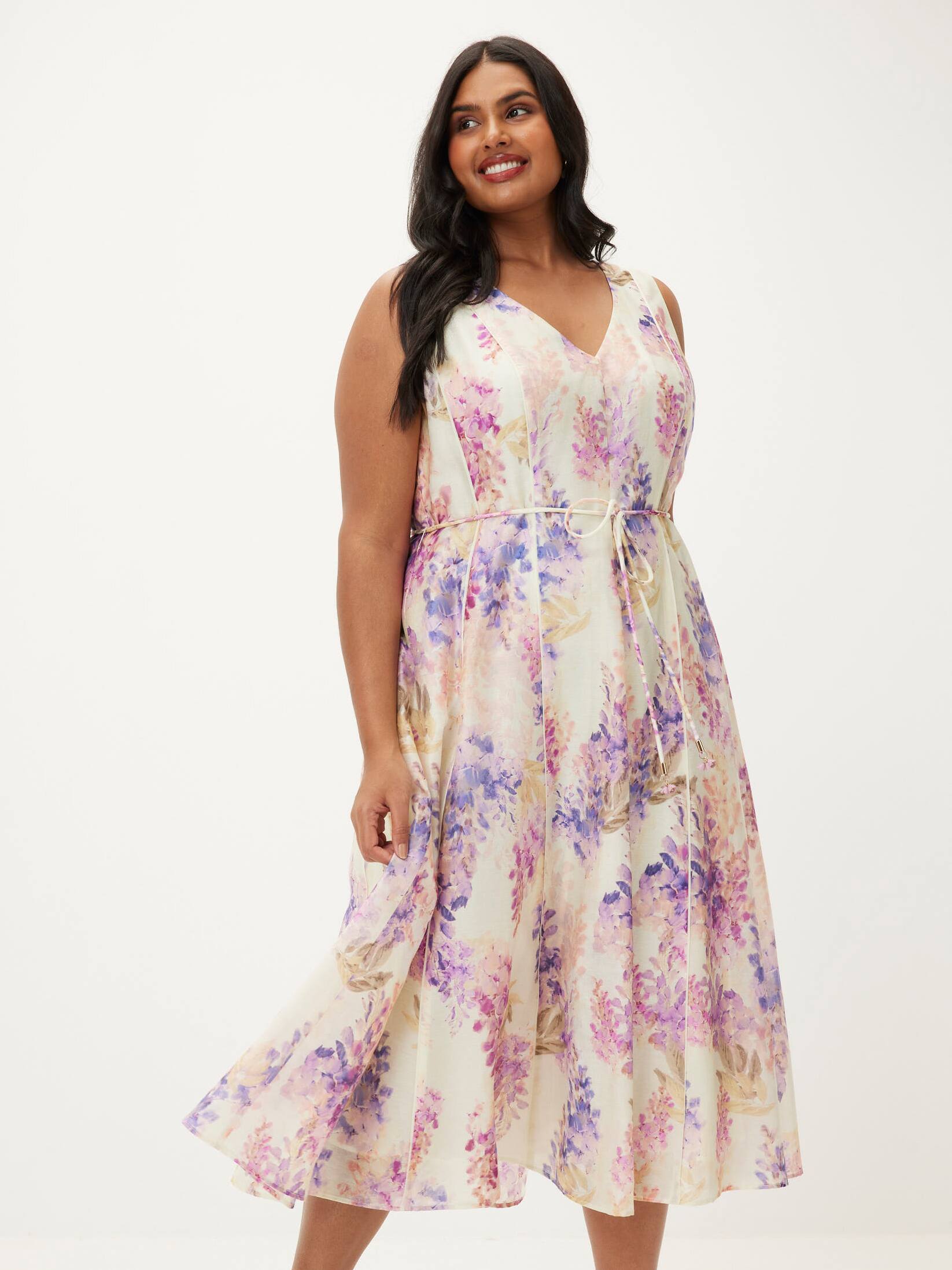 Curve Mira Sleeveless Midi Dress