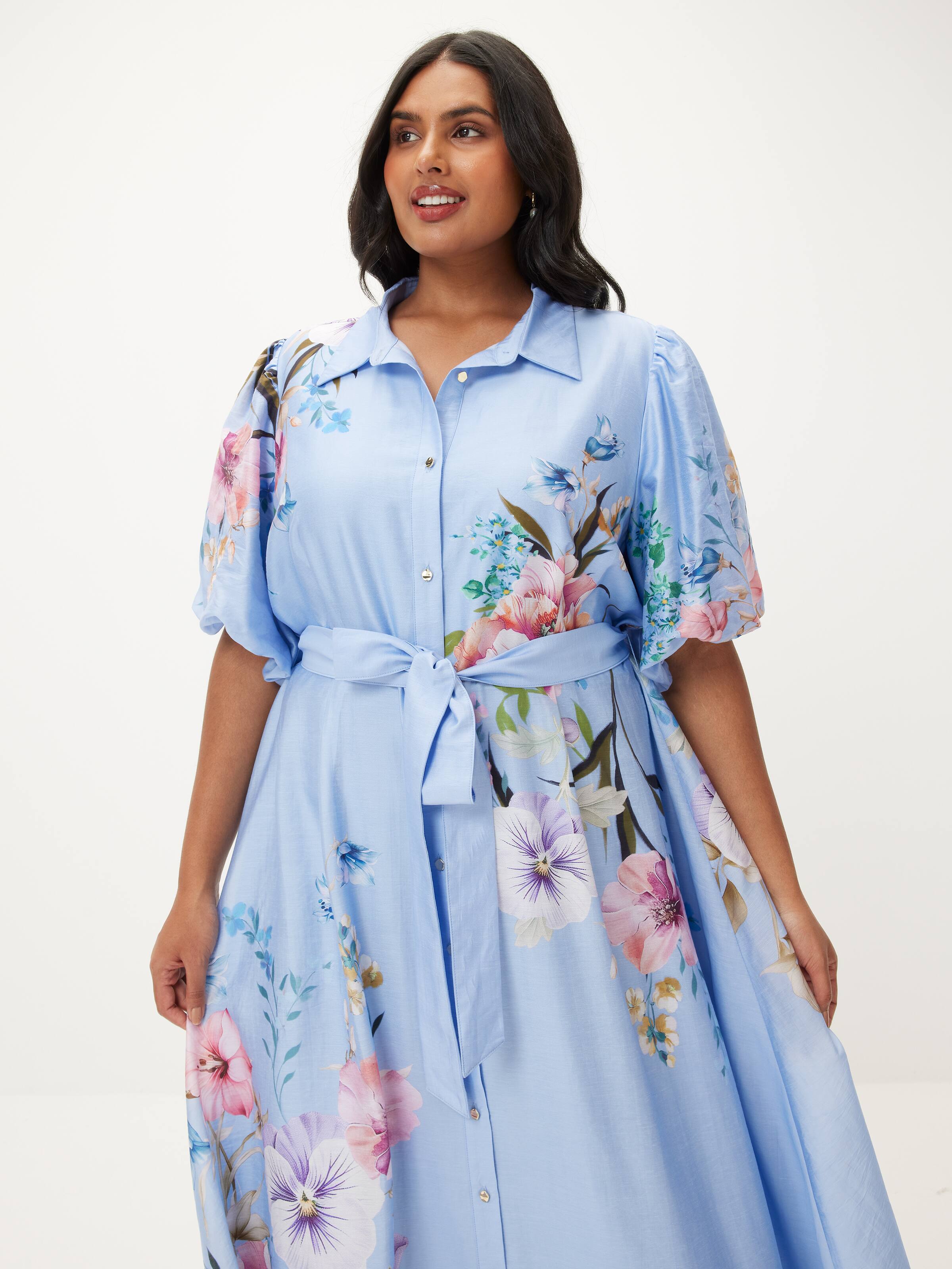 Curve Ivanna Shirt Dress