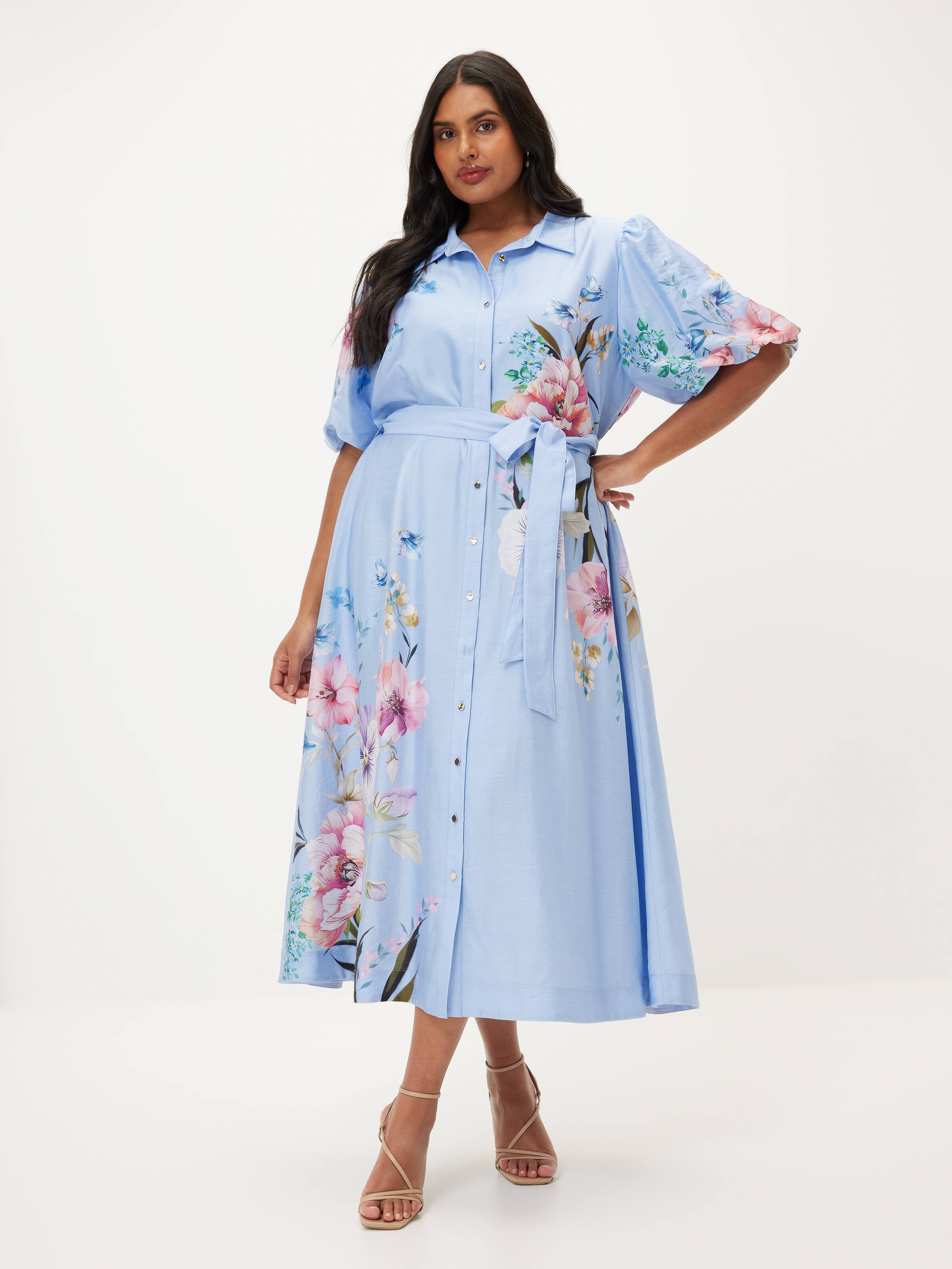 Curve Ivanna Shirt Dress