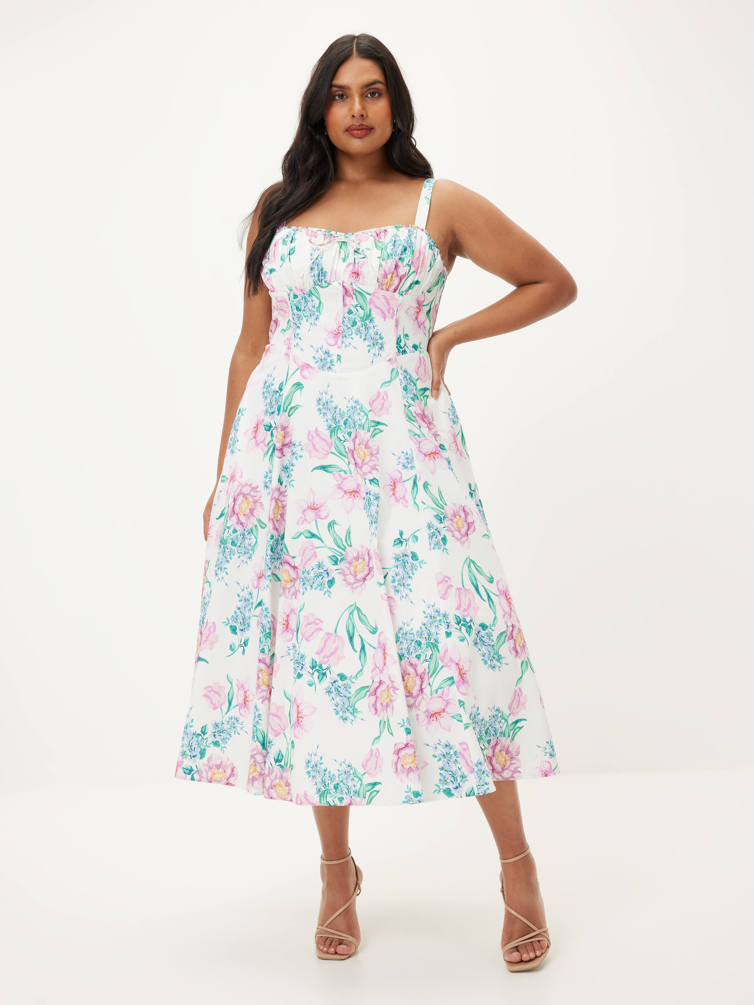 Curve Alexi Corset Midi Dress