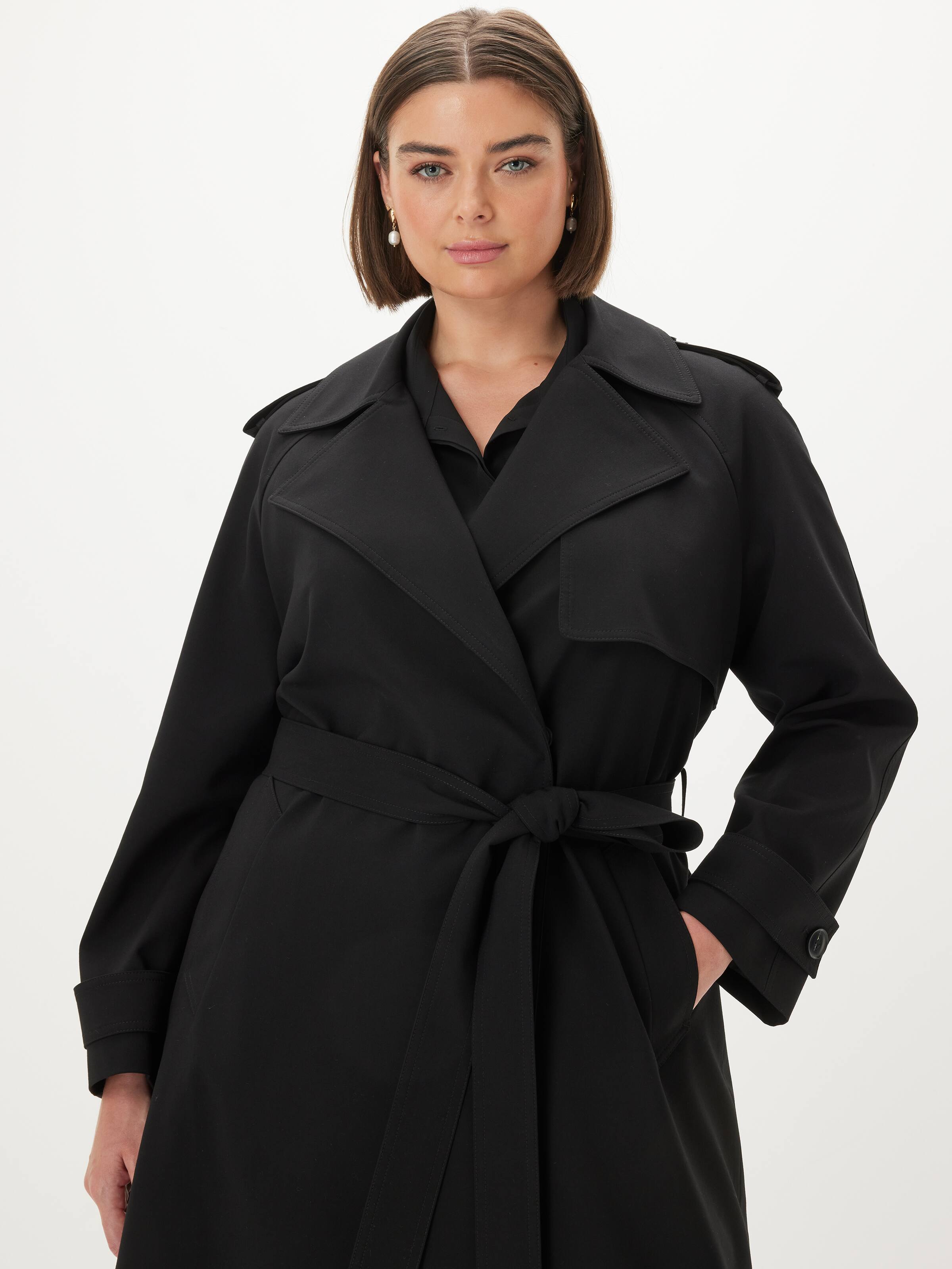 Curve Parisian Trench Coat