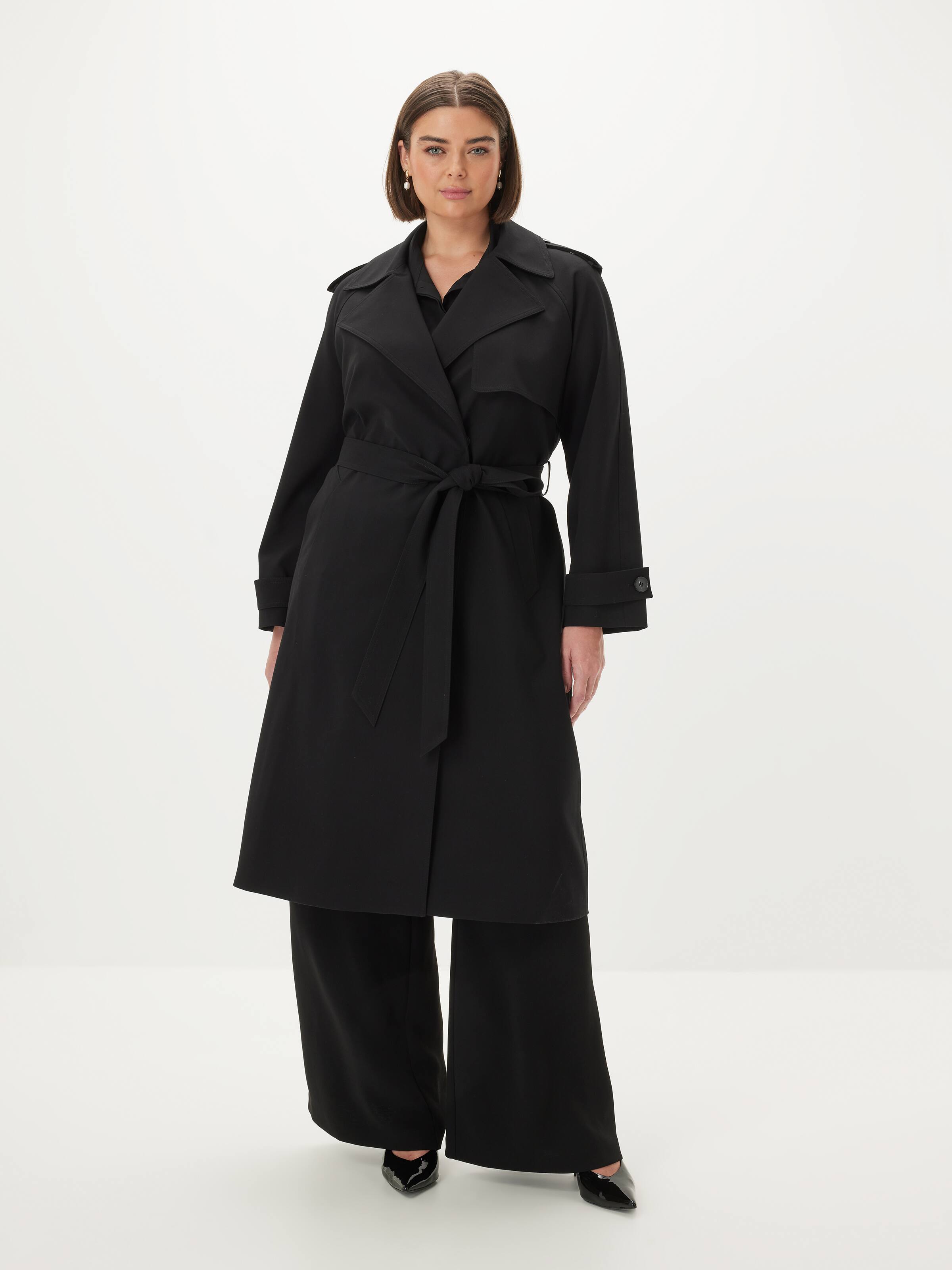 Curve Parisian Trench Coat