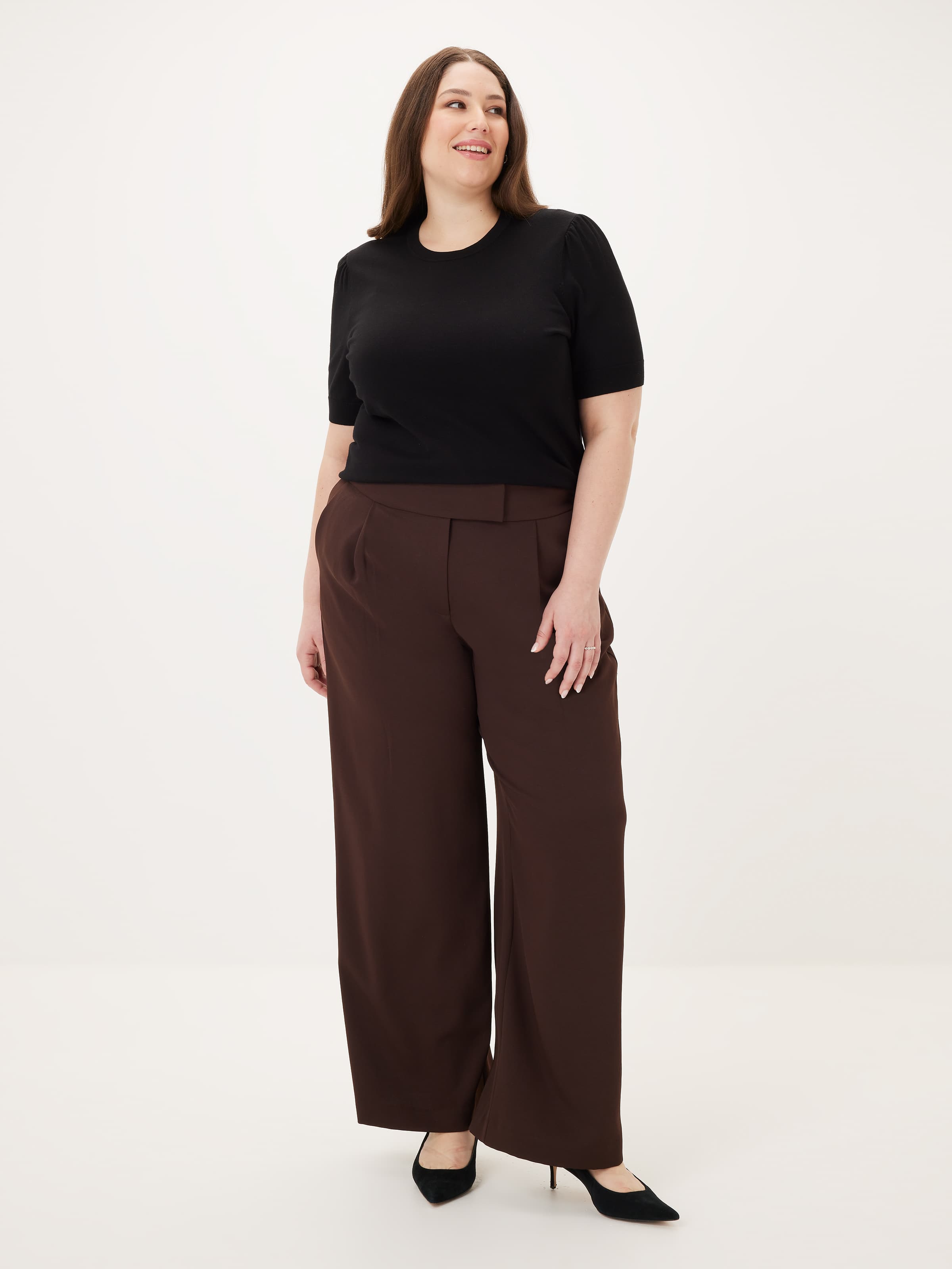 Curve Polly Puff Sleeve Knit