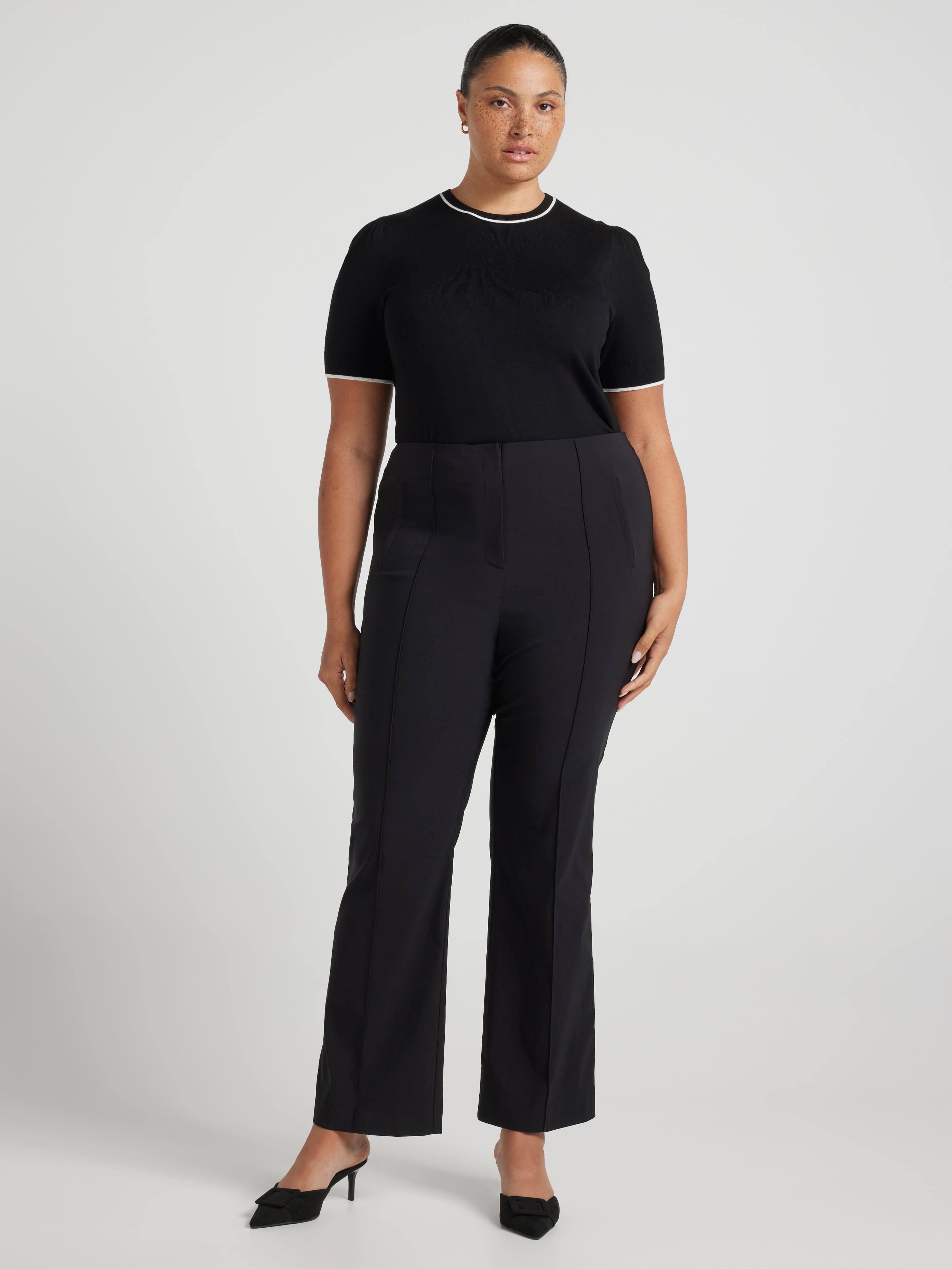 Curve Polly Puff Sleeve Knit