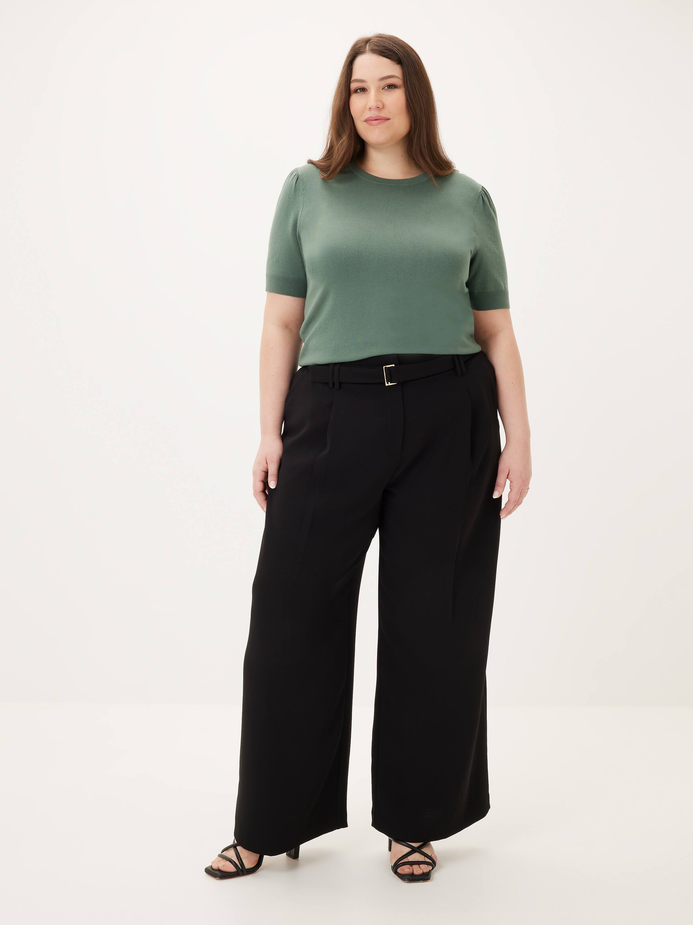 Curve Polly Puff Sleeve Knit