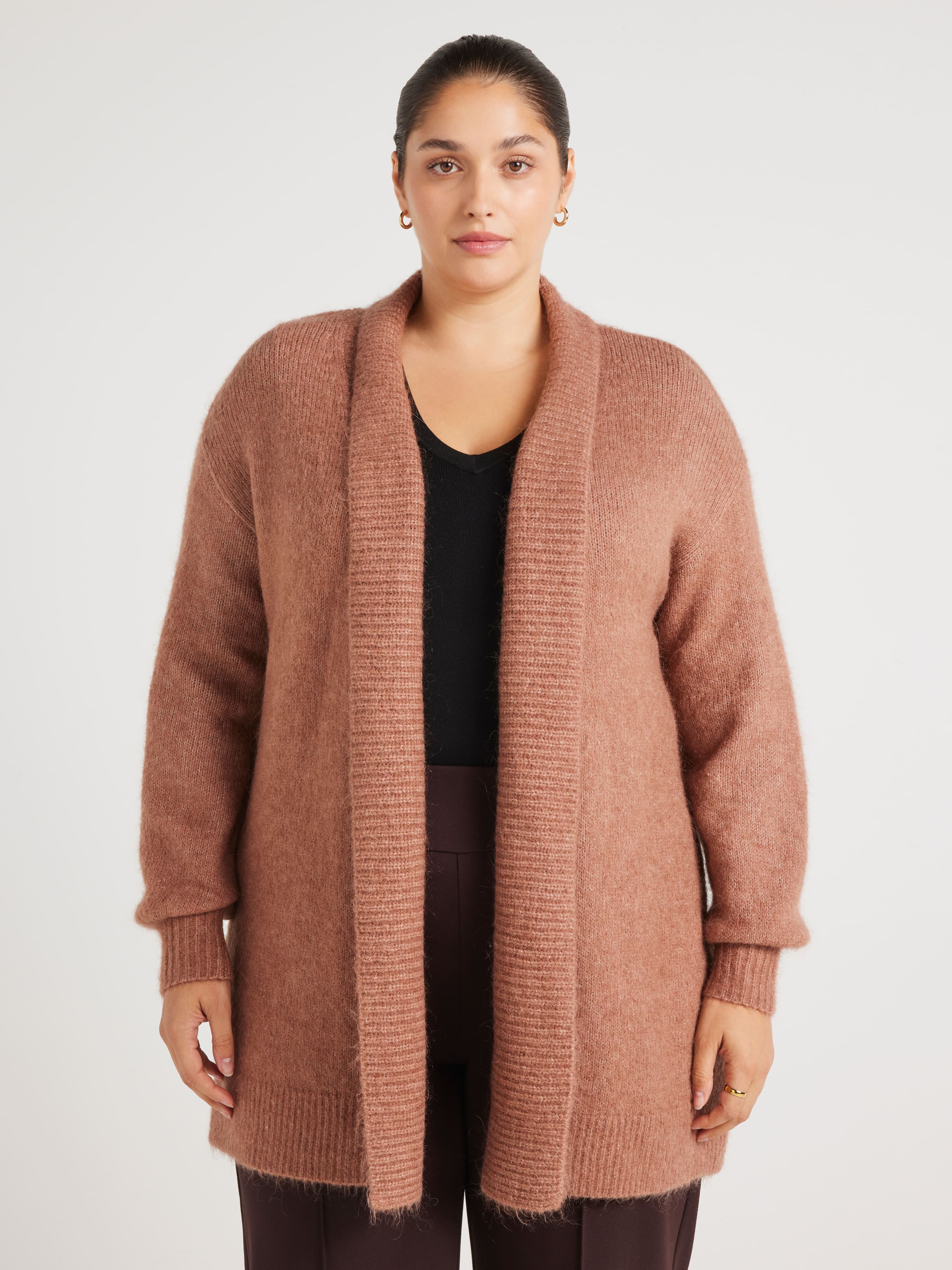 Curve Shannon Fluffy Cardigan