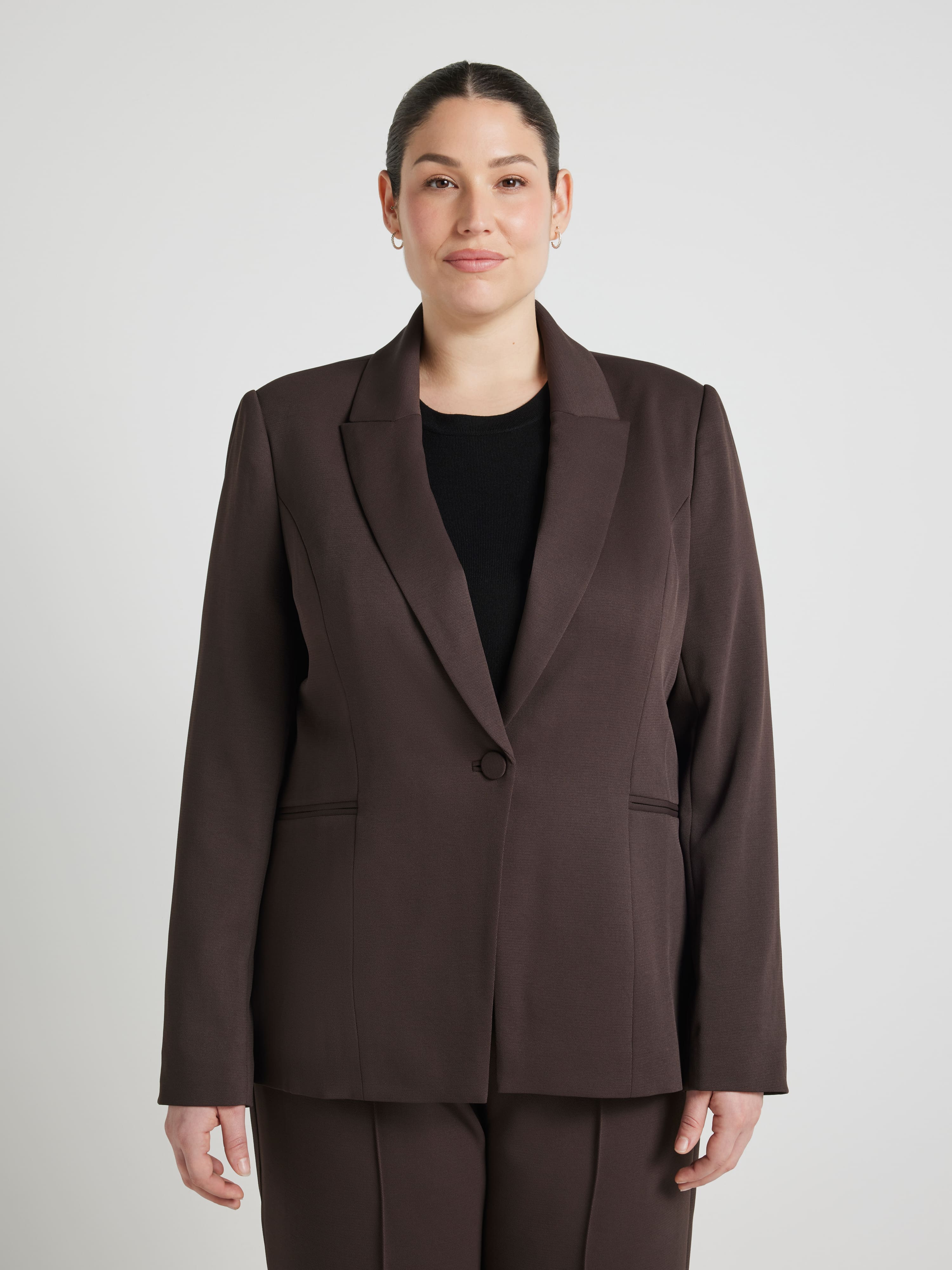 Curve Tuscany Single Breasted Blazer