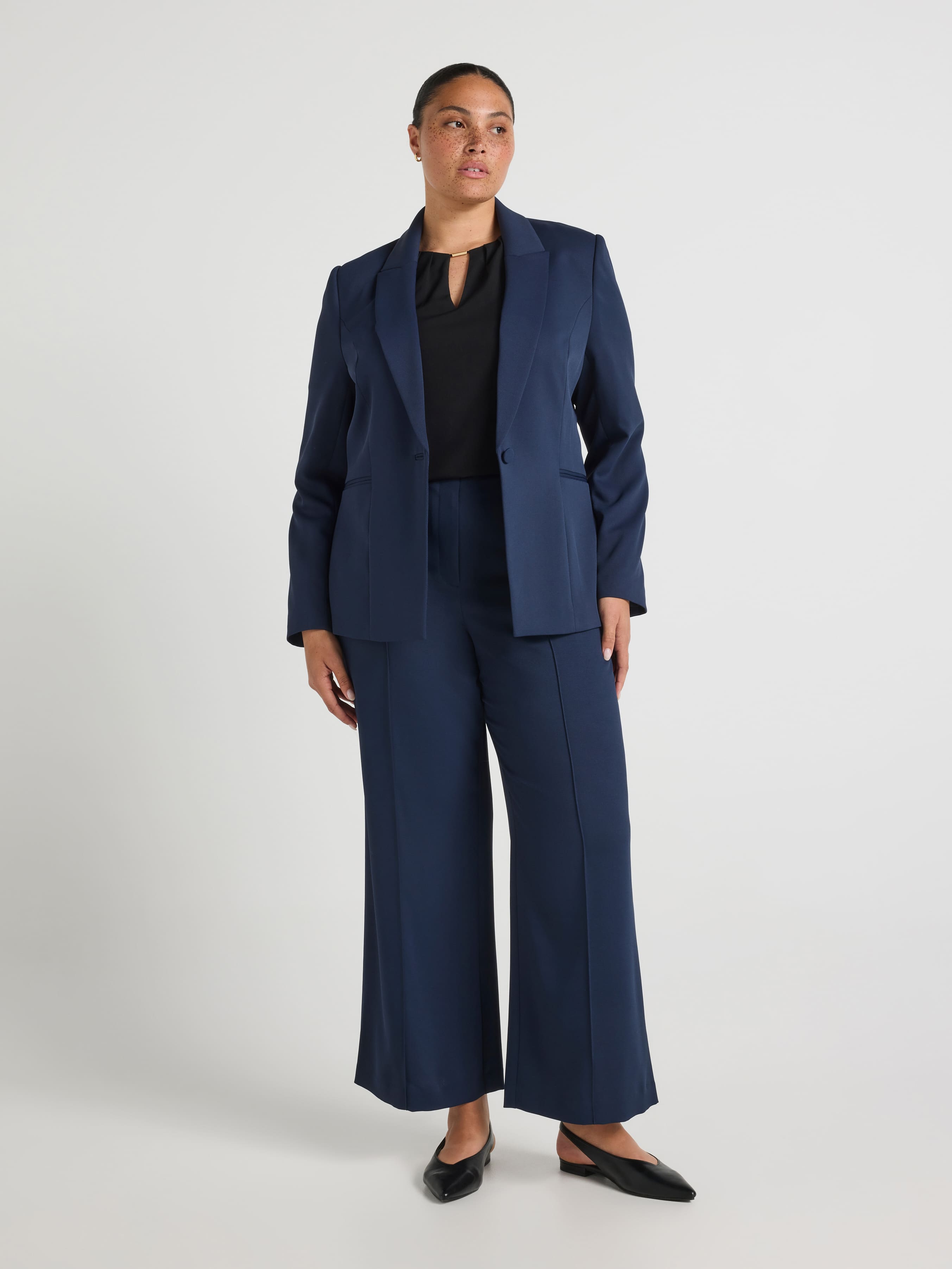 Curve Tuscany Single Breasted Blazer