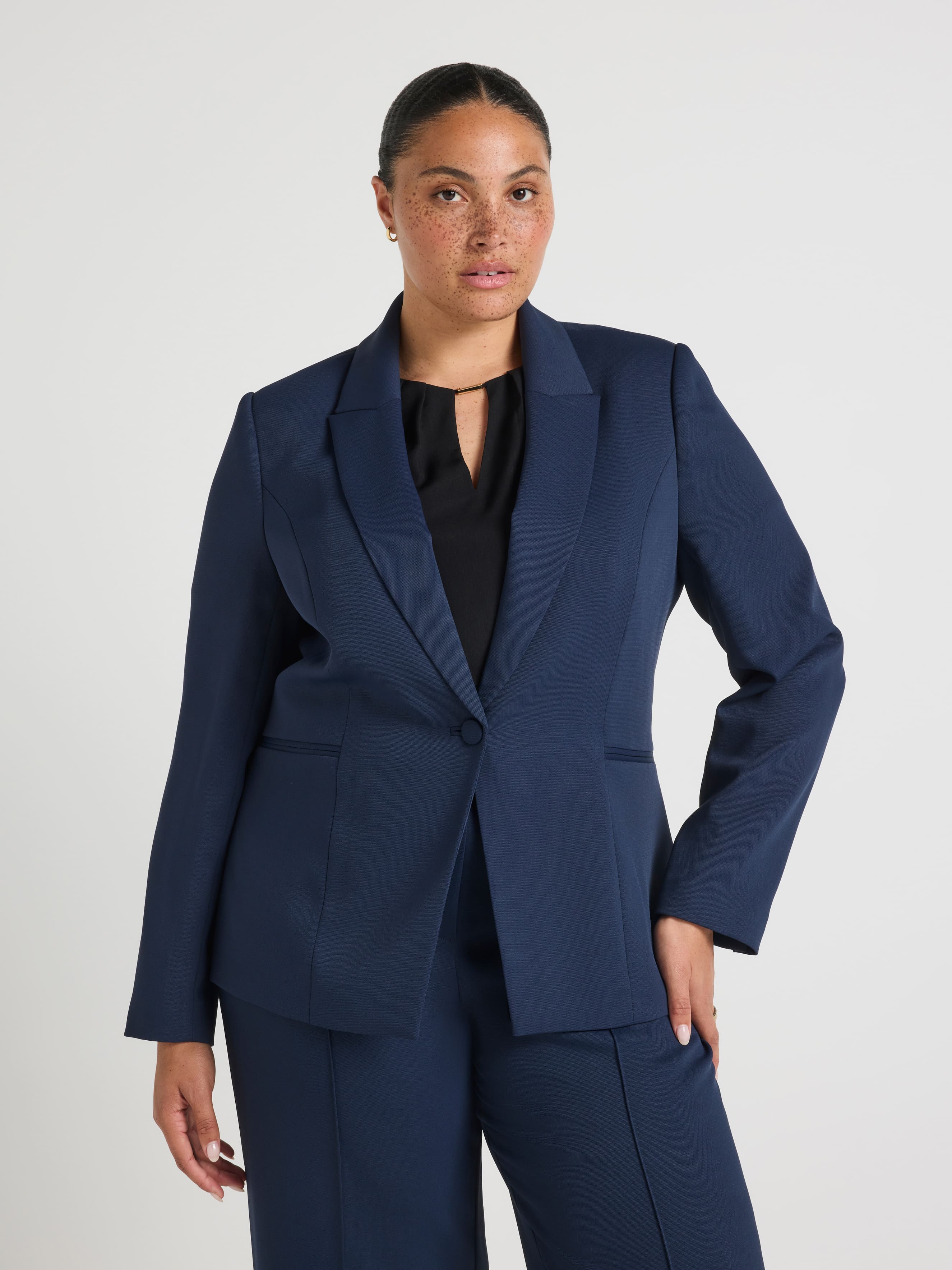 Curve Tuscany Single Breasted Blazer