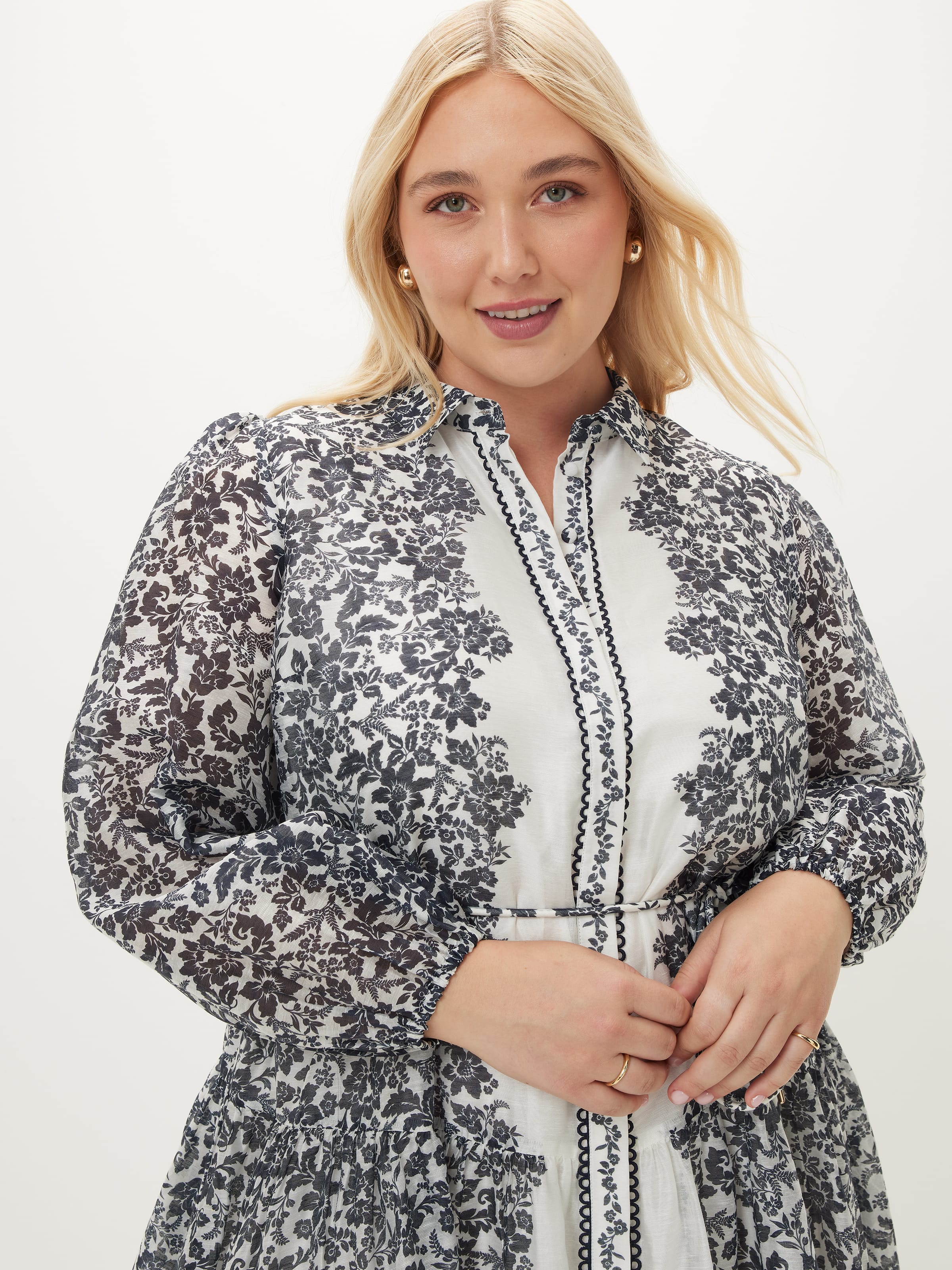 Curve Avanna Maxi Shirt Dress