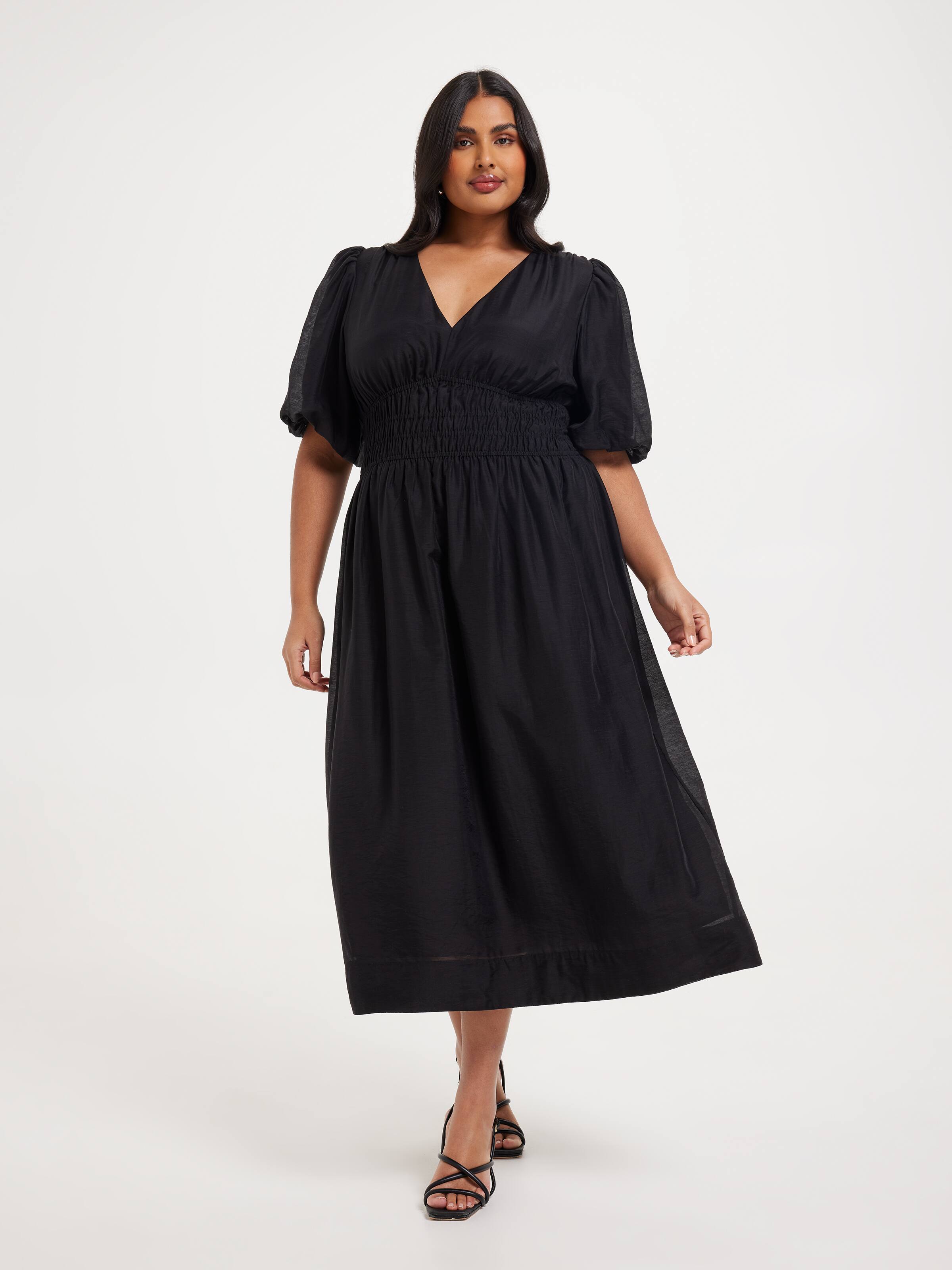 Curve Bowie Midi Dress