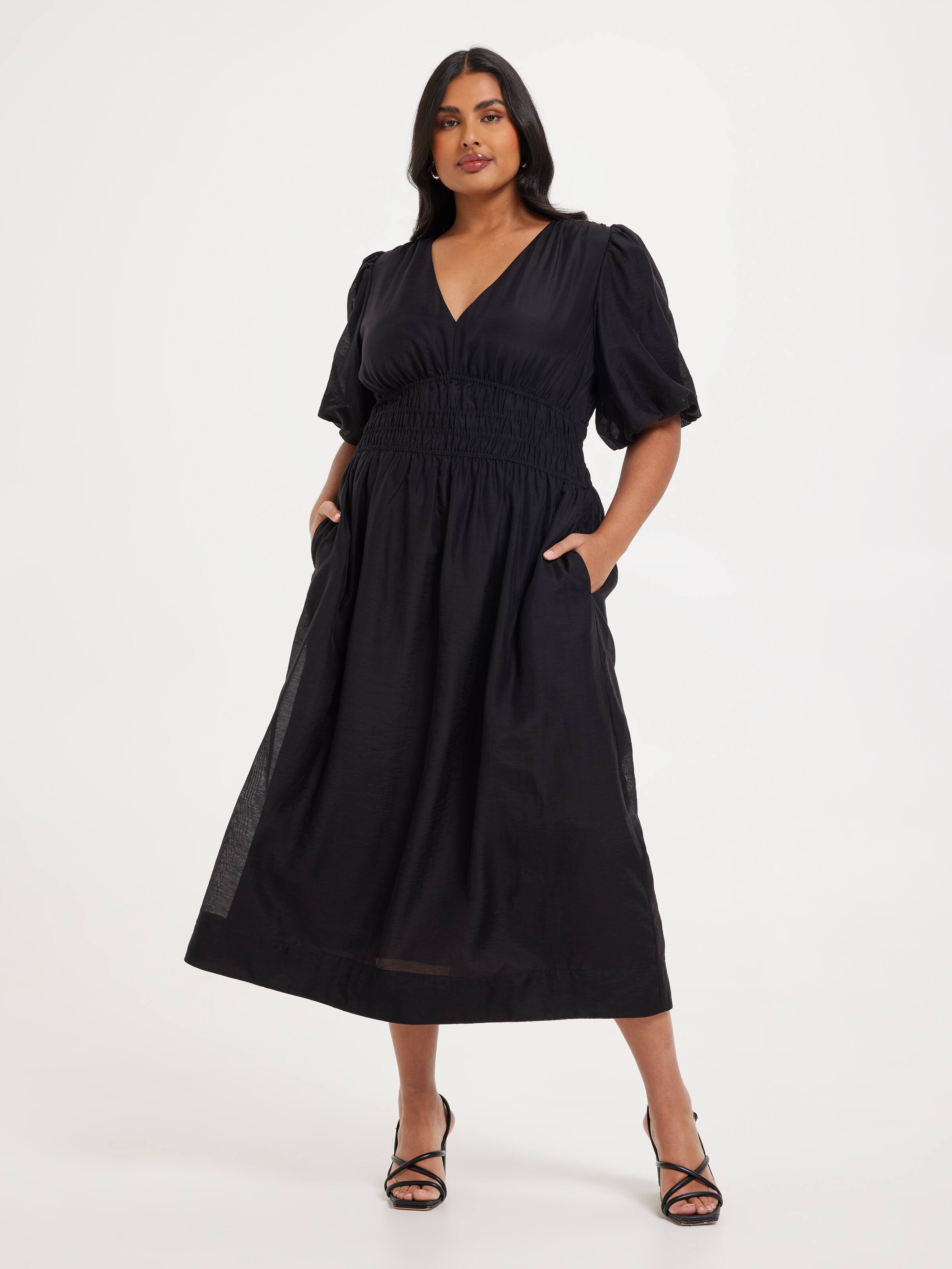 Curve Bowie Midi Dress