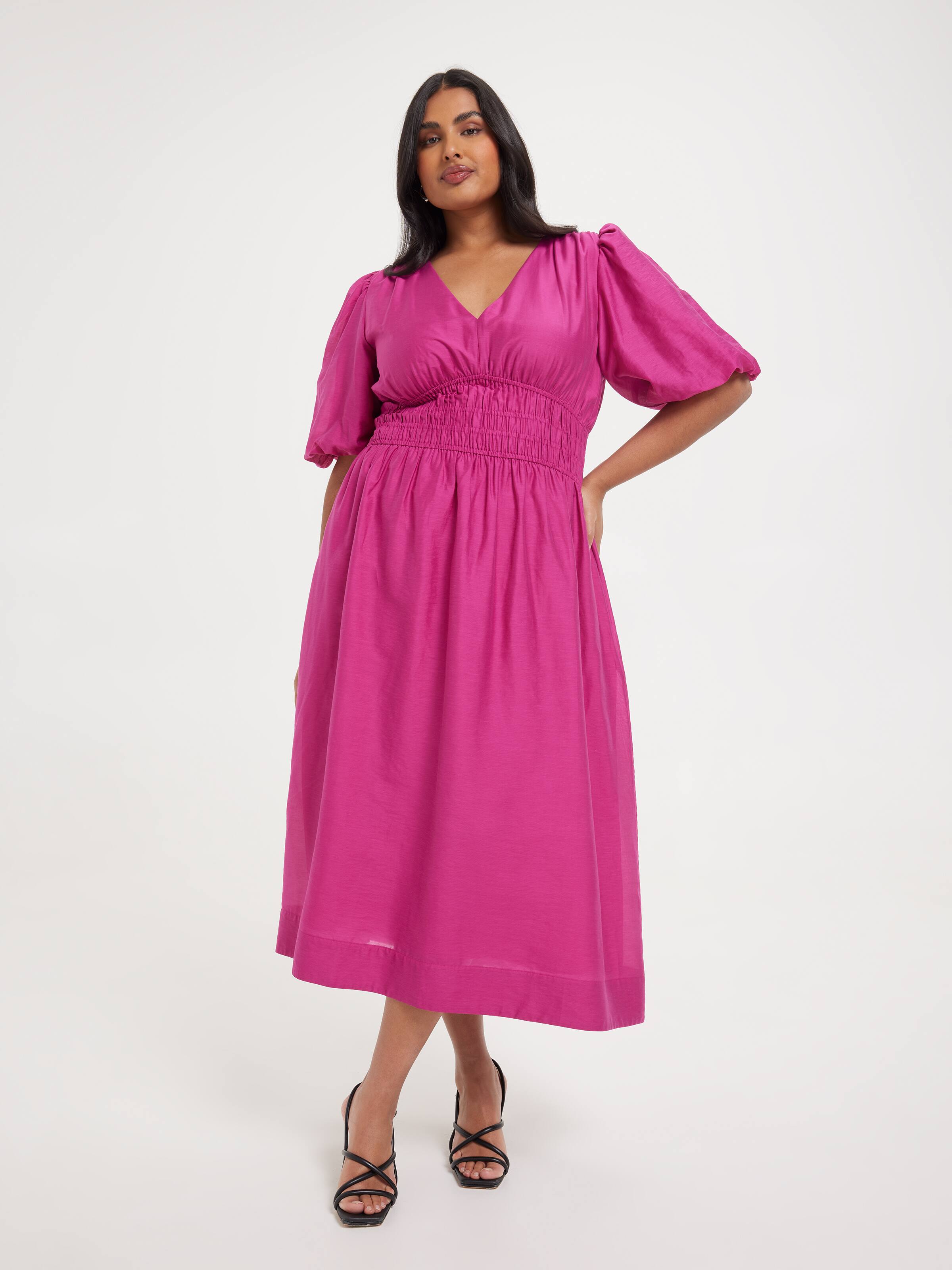 Curve Bowie Midi Dress