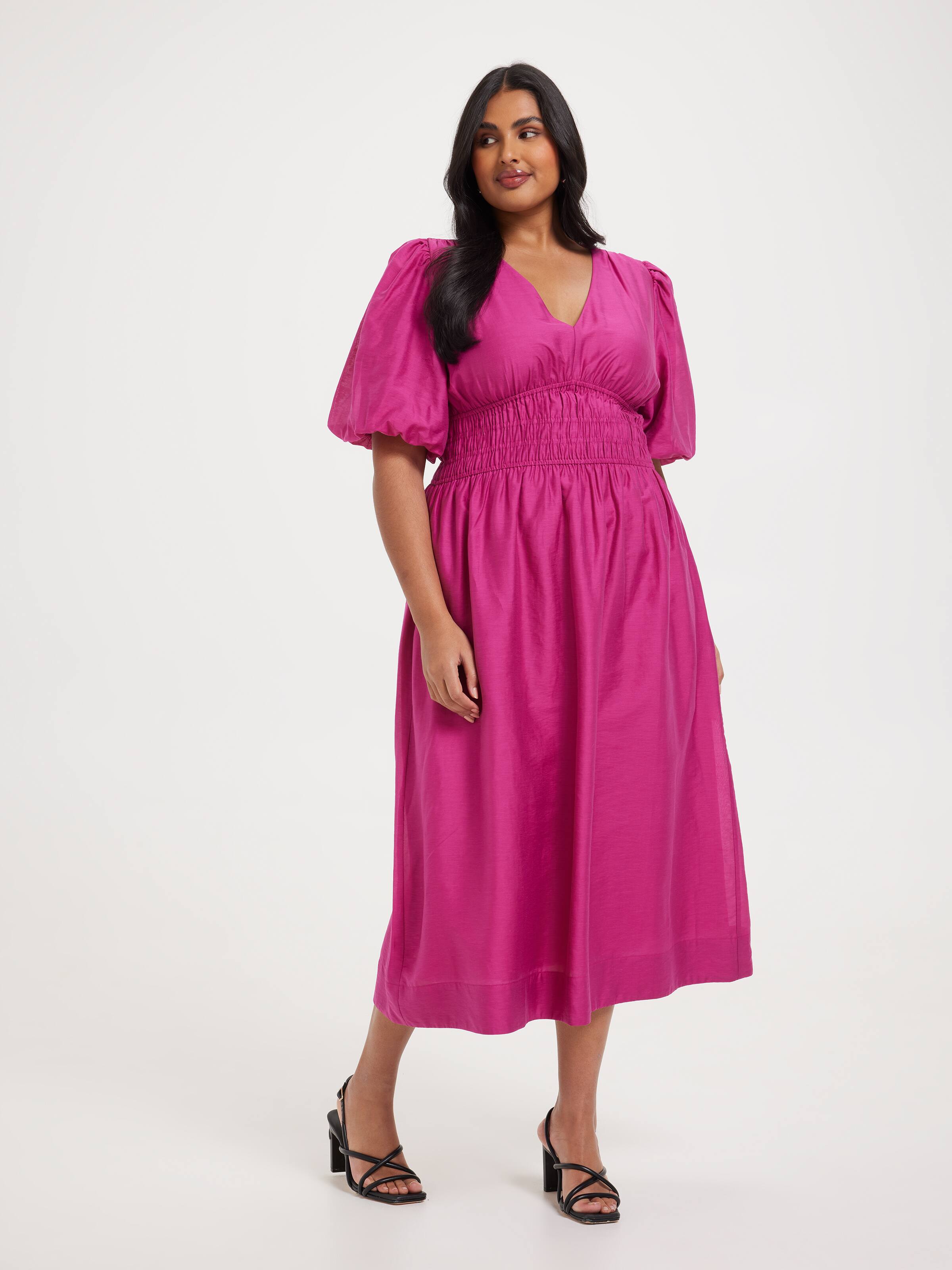 Curve Bowie Midi Dress