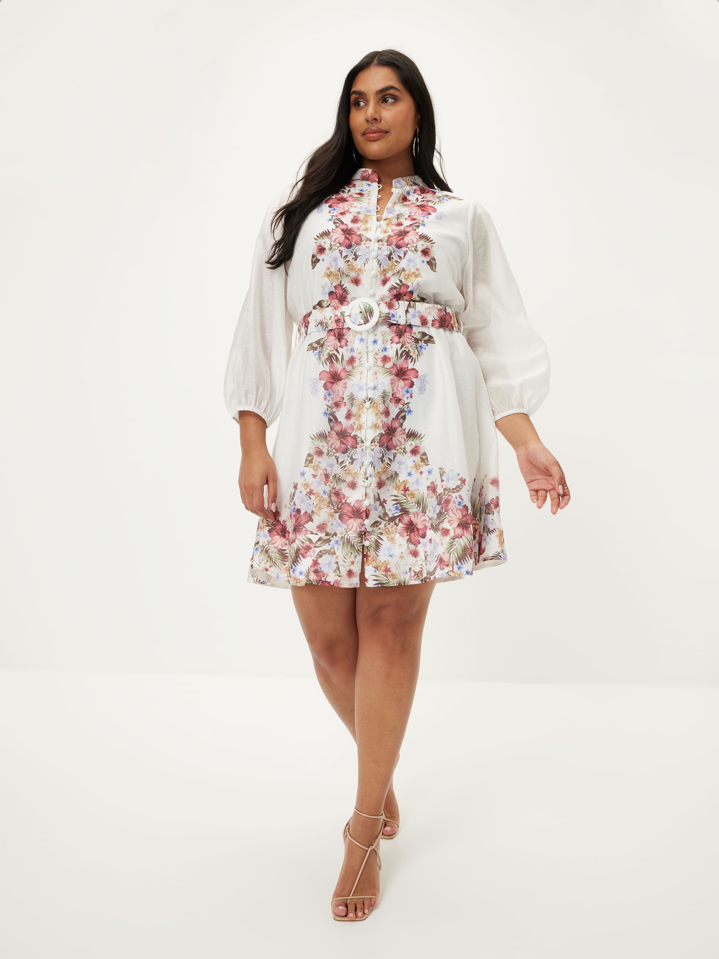 Curve Melanie Long Sleeve Dress
