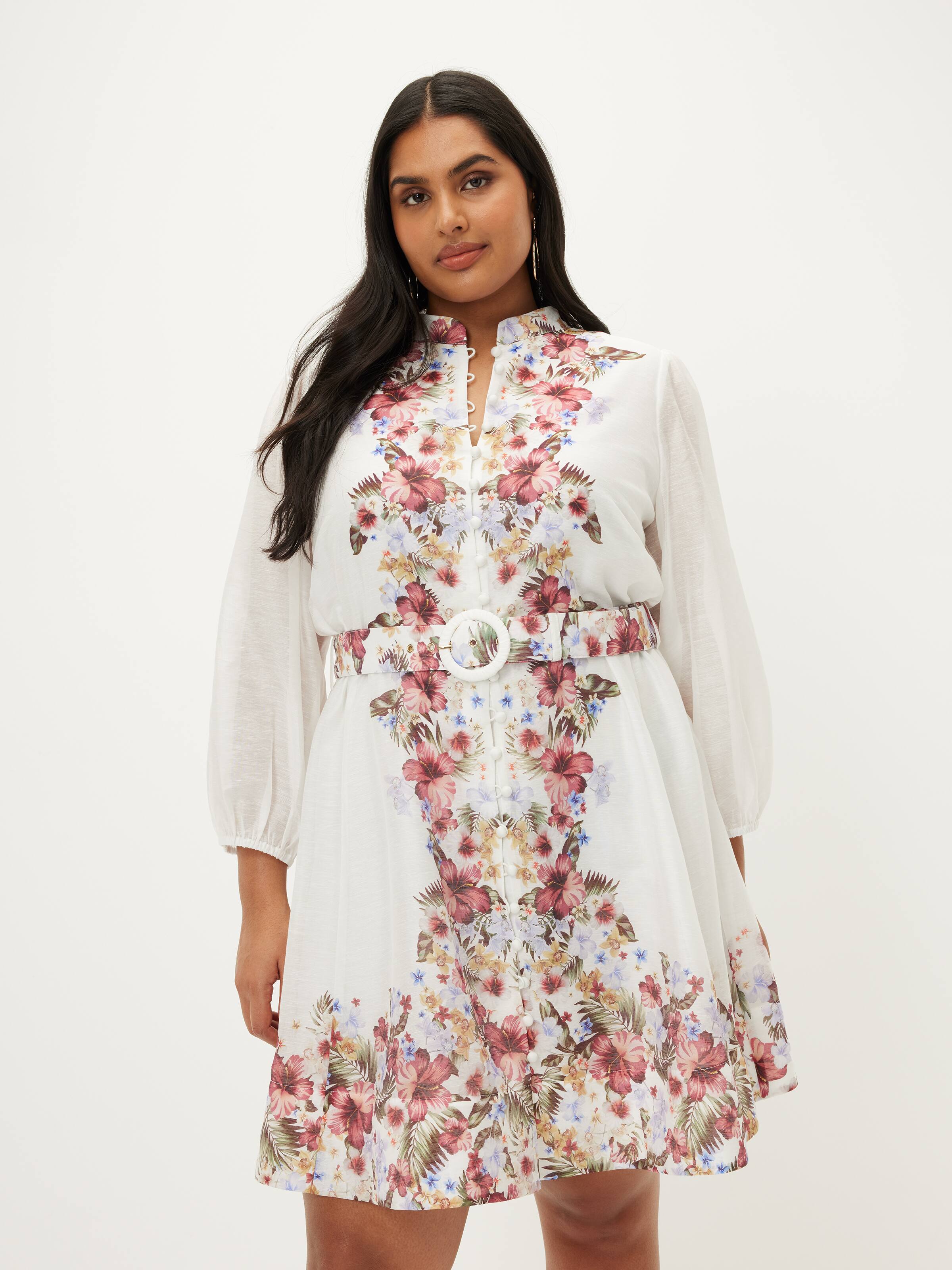 Curve Melanie Long Sleeve Dress