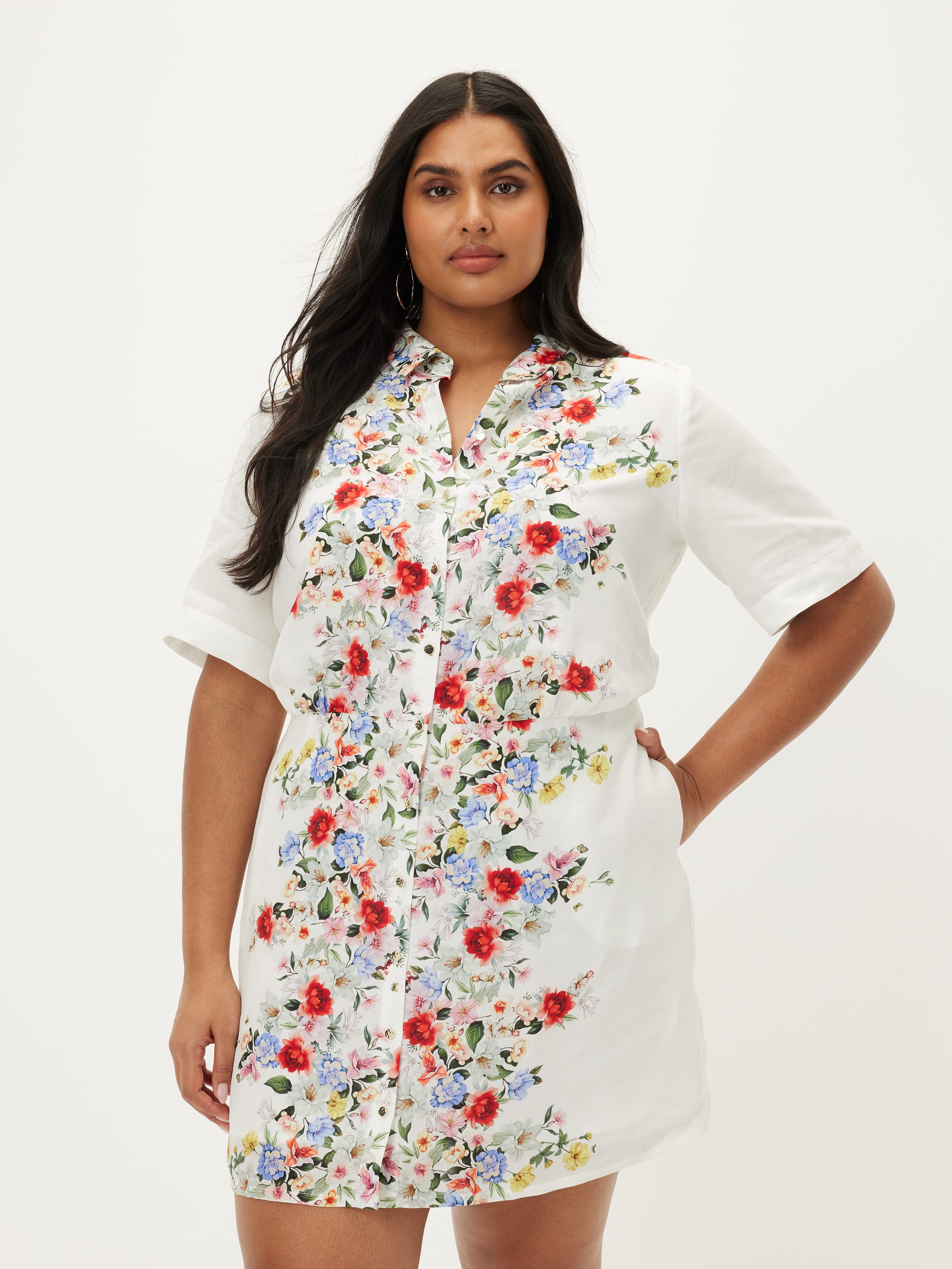 Curve Beckett Short Shirt Dress