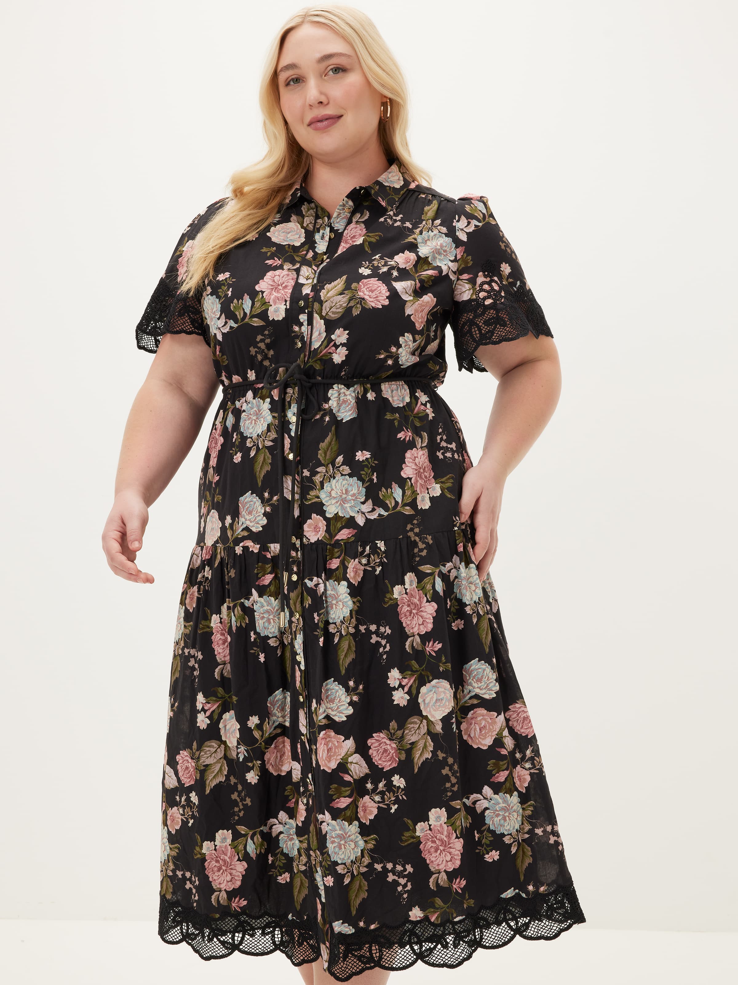 Curve Zora Midi Dress