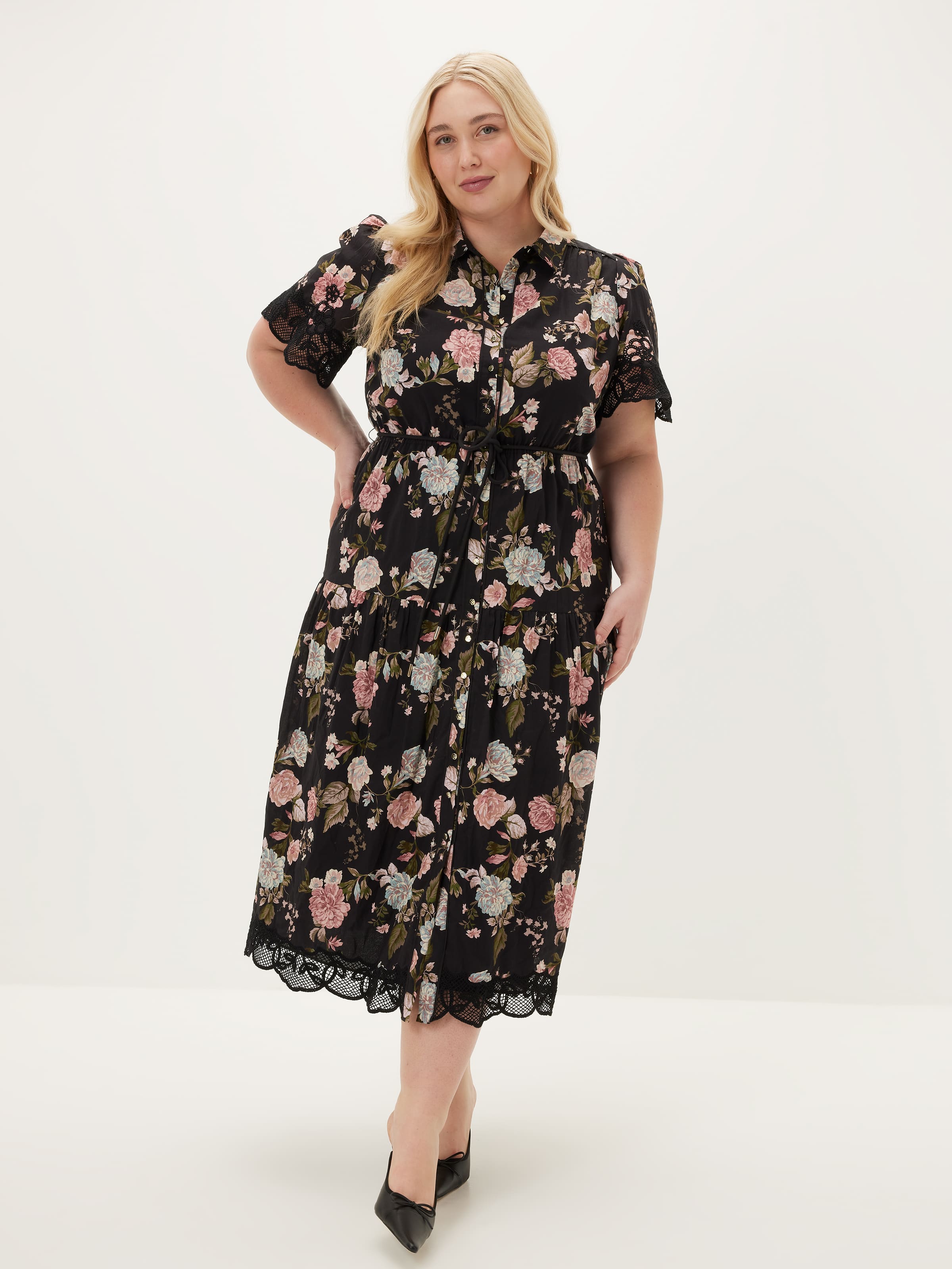 Curve Zora Midi Dress