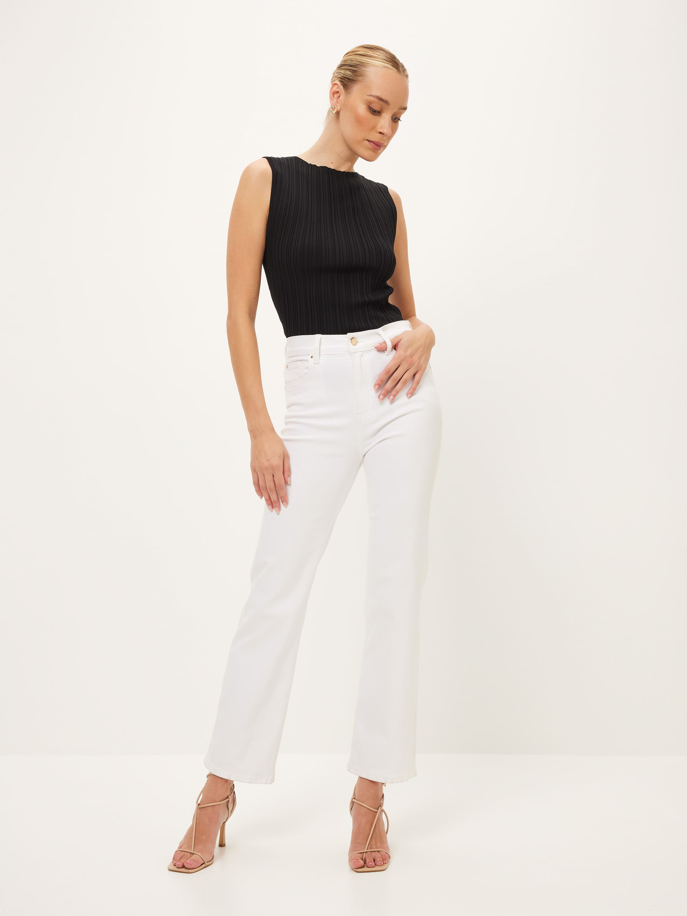 Marissa Ribbed Milano Knit