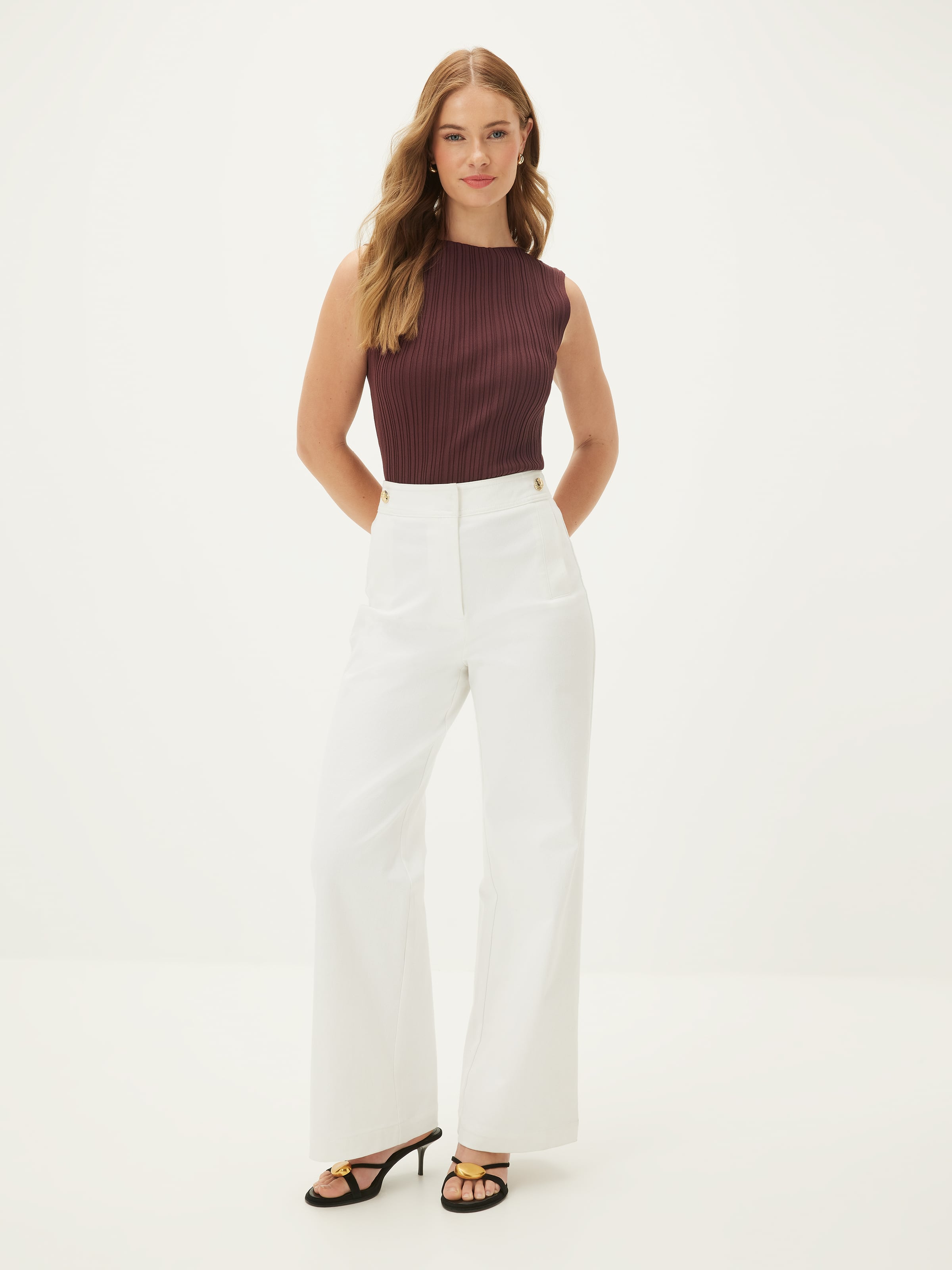 Marissa Ribbed Milano Knit
