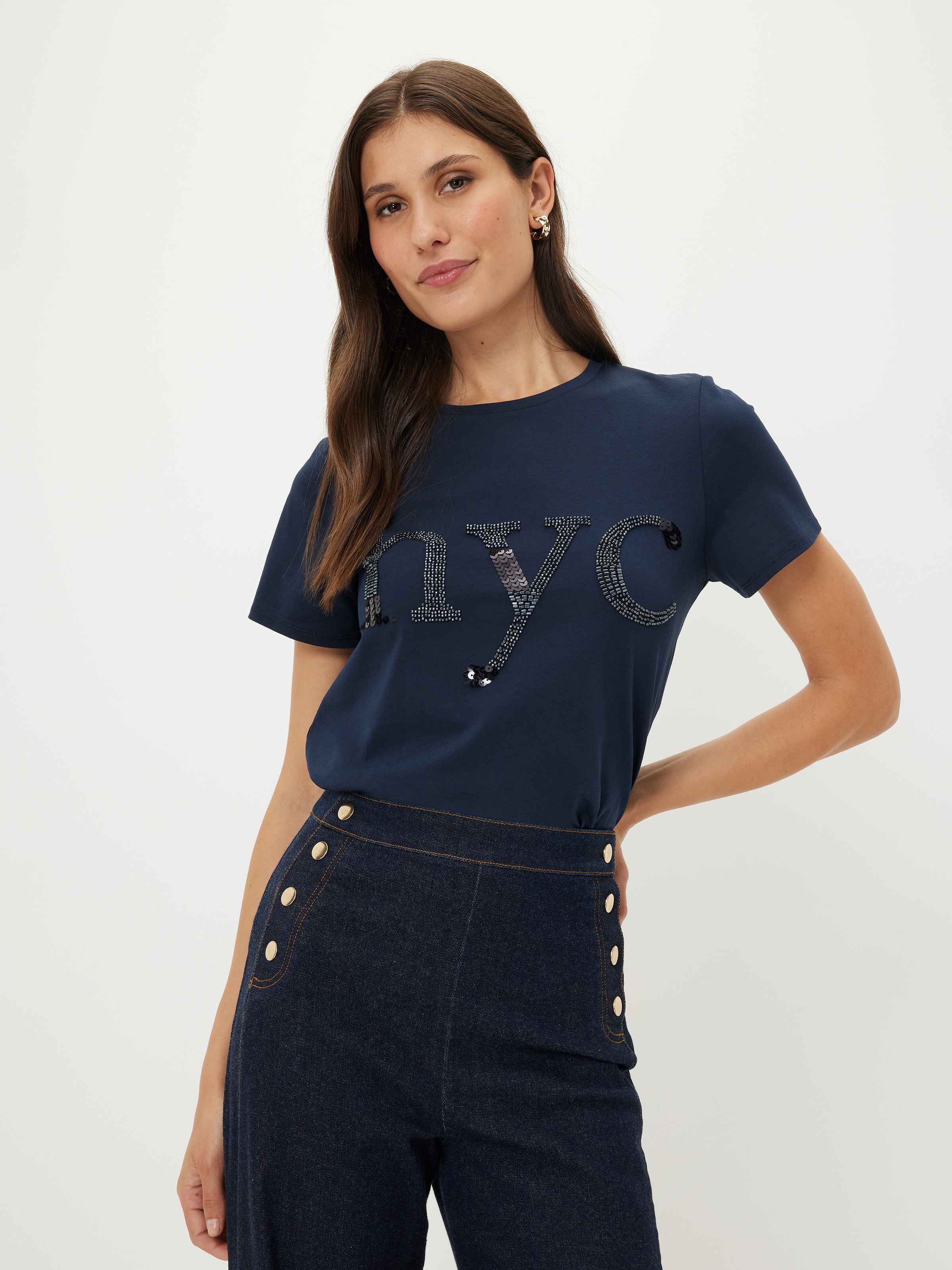 Lia Longline T-Shirt